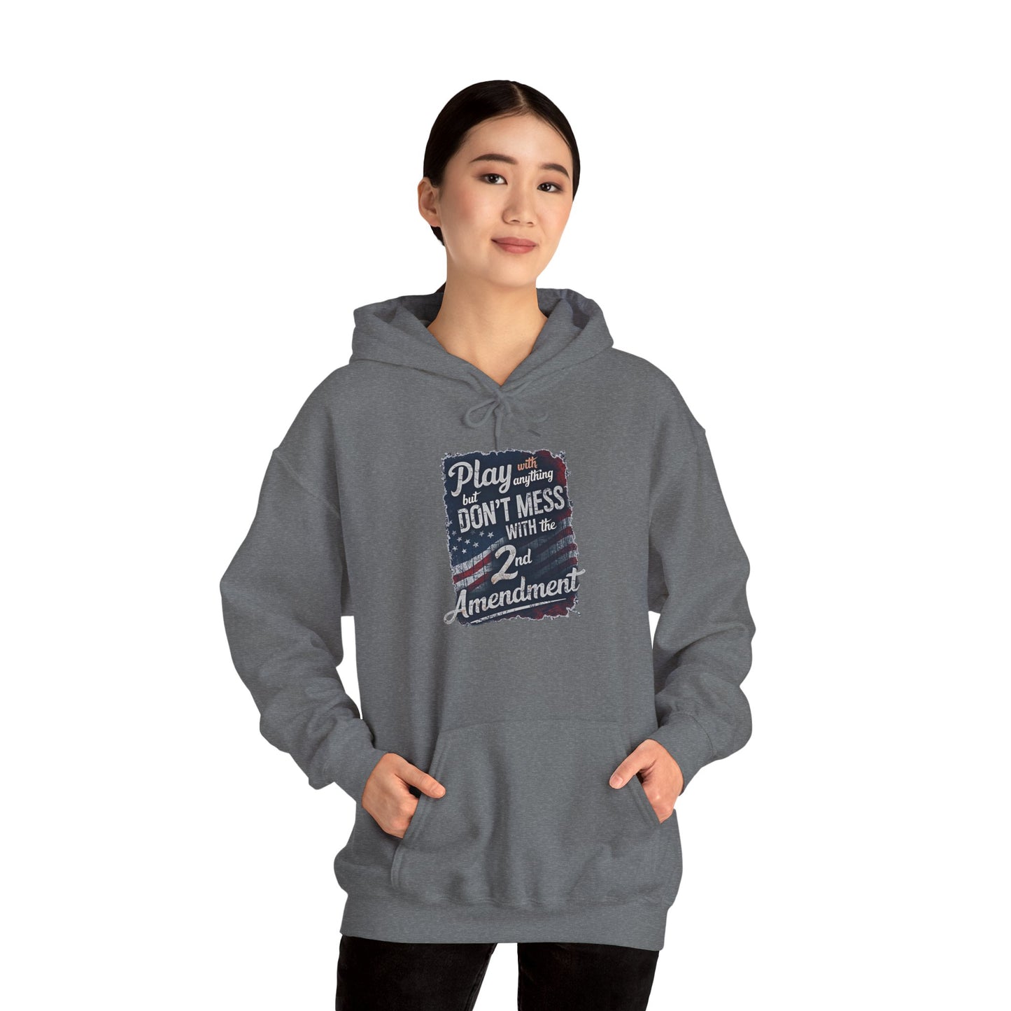 Don't Mess with the 2nd Amendment Patriotic Hoodie