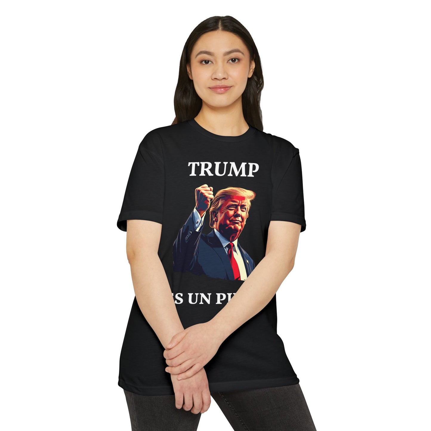 Trump es un Pingú Patriótica Camiseta