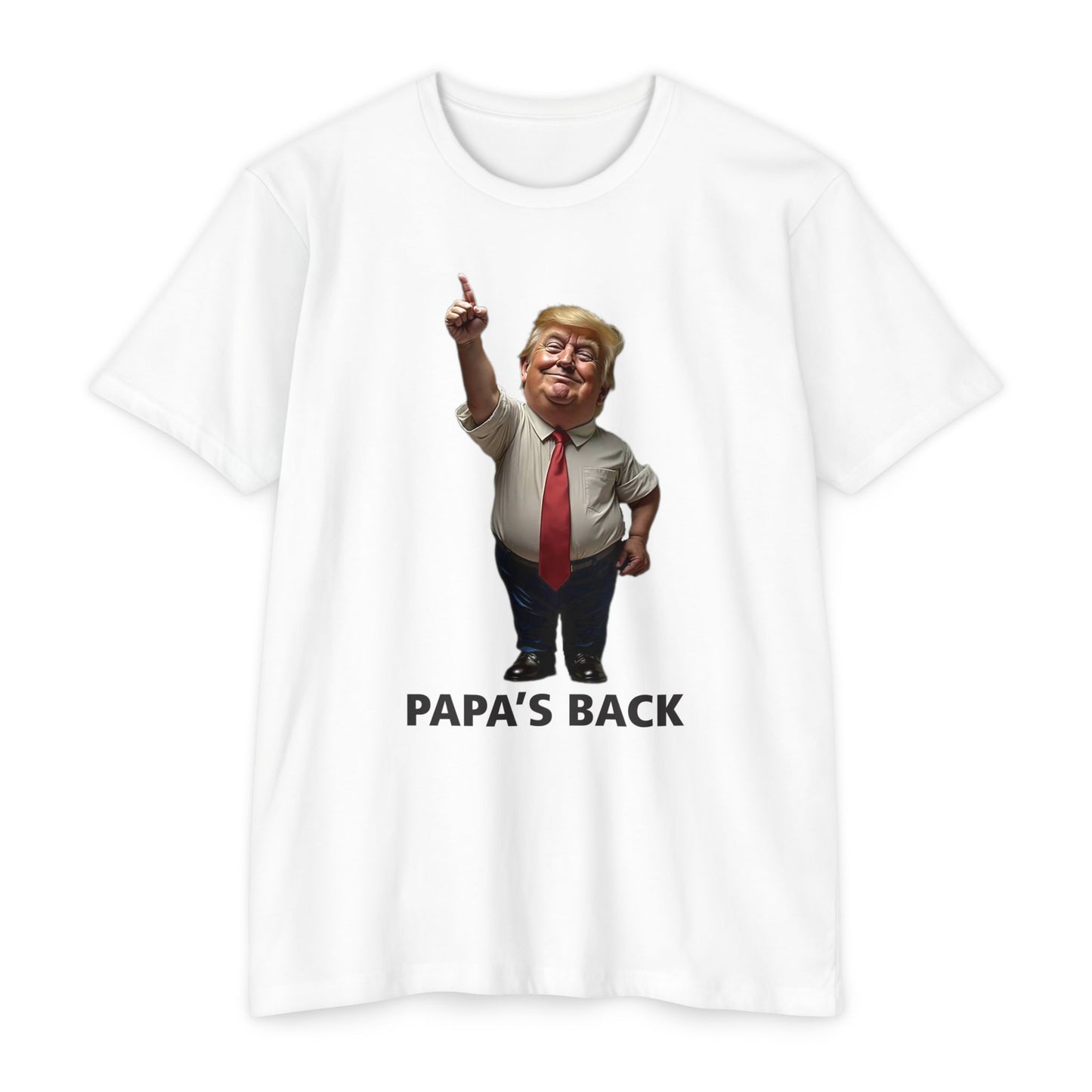 Papa's Back Patriotic T-Shirt