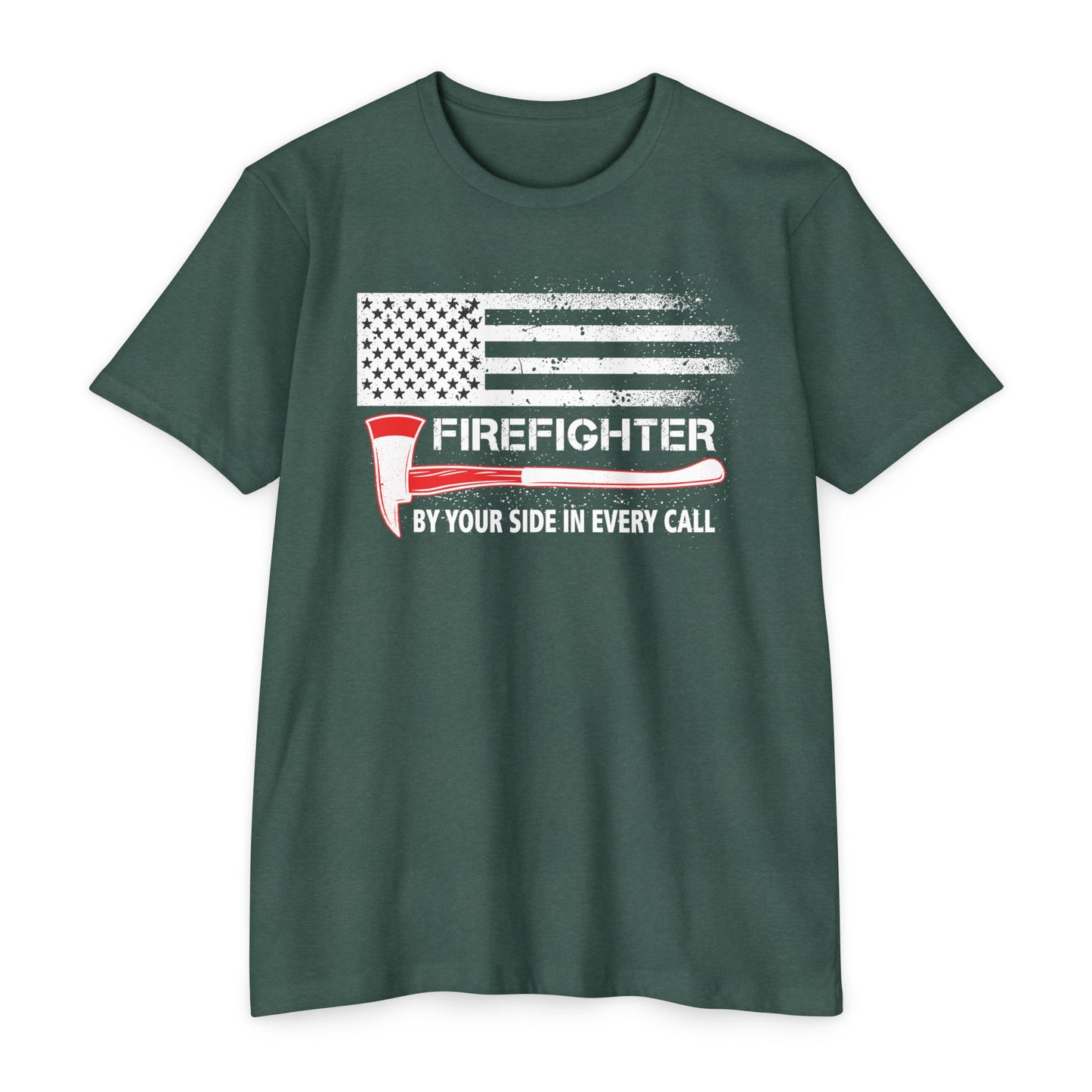 Firefighter Pride T-Shirt – By Your Side in Every Call