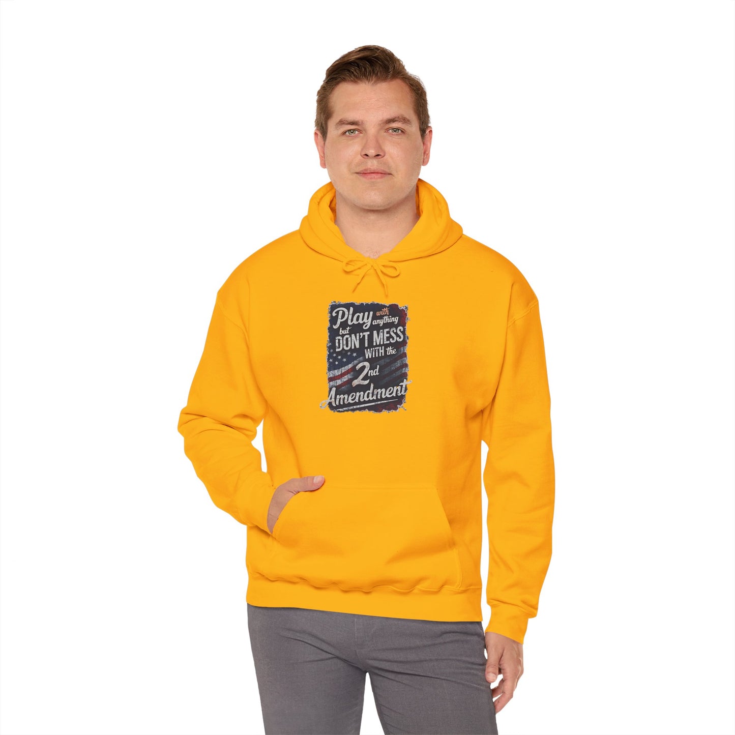 Don't Mess with the 2nd Amendment Patriotic Hoodie