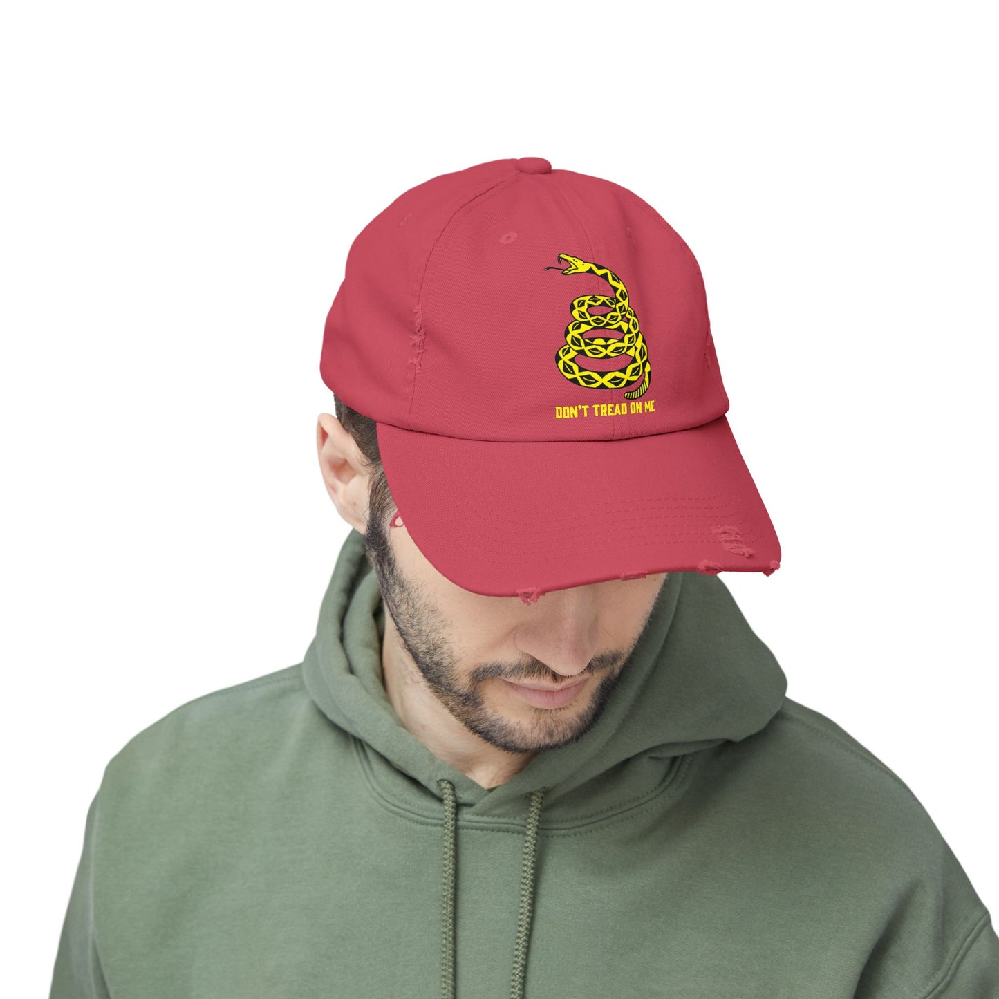 Don't Tread on Me Patriotic Printed Hat