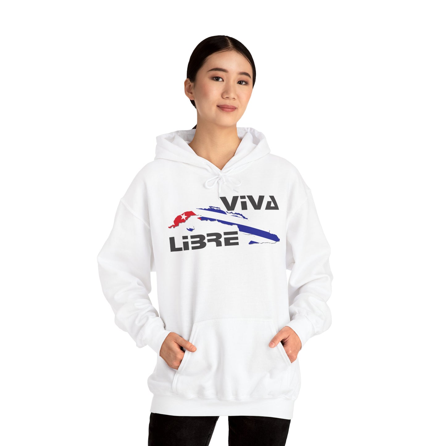 Viva Cuba Libre Patriótico Hoodie