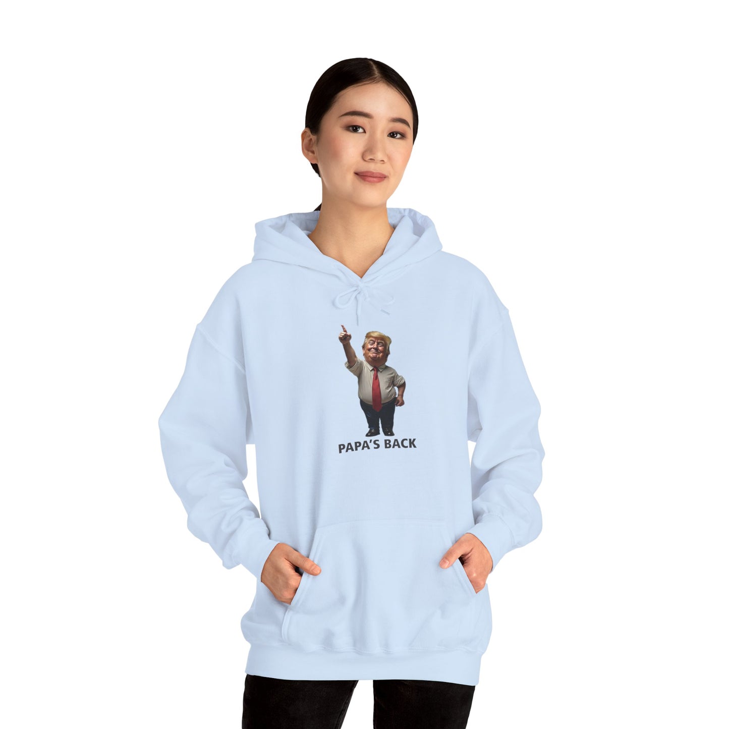 Papa's Back Patriotic Hoodie