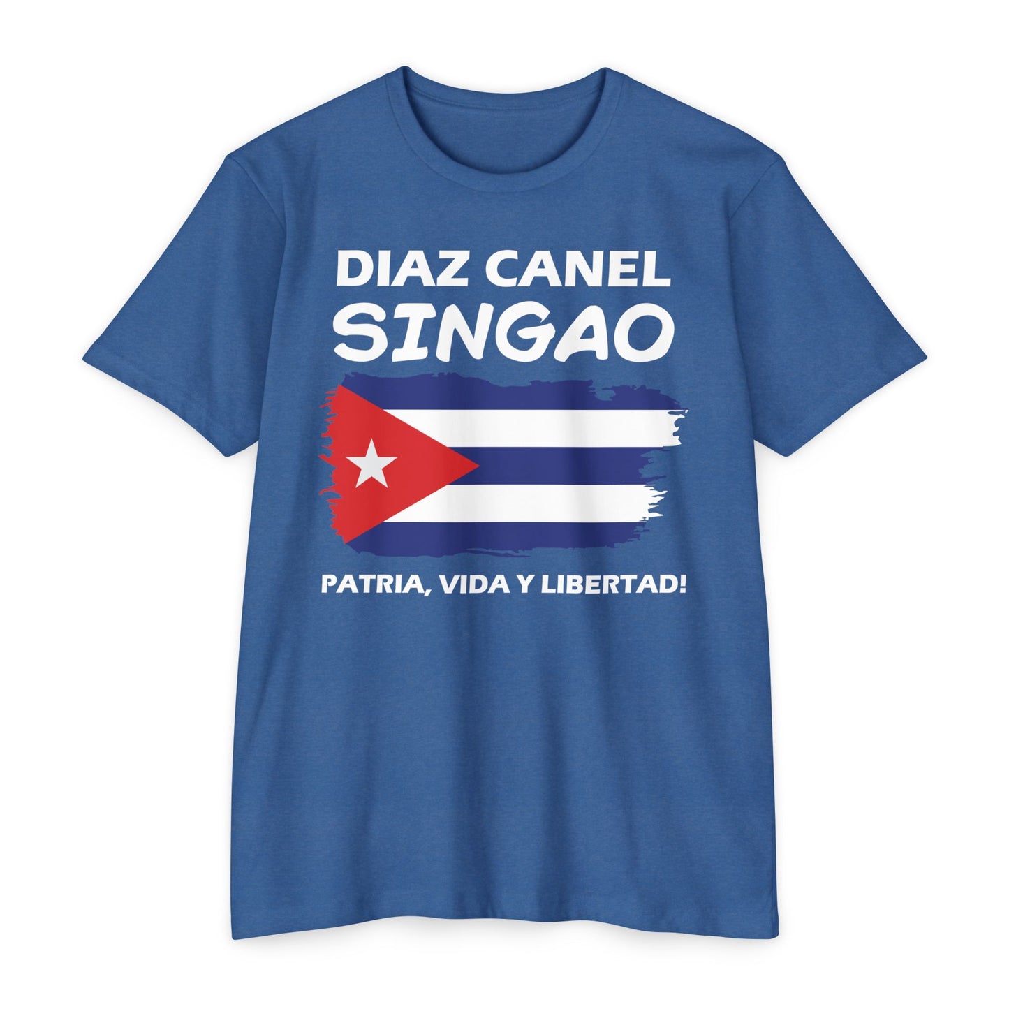 Díaz-Canel Singao Patriótica Camiseta
