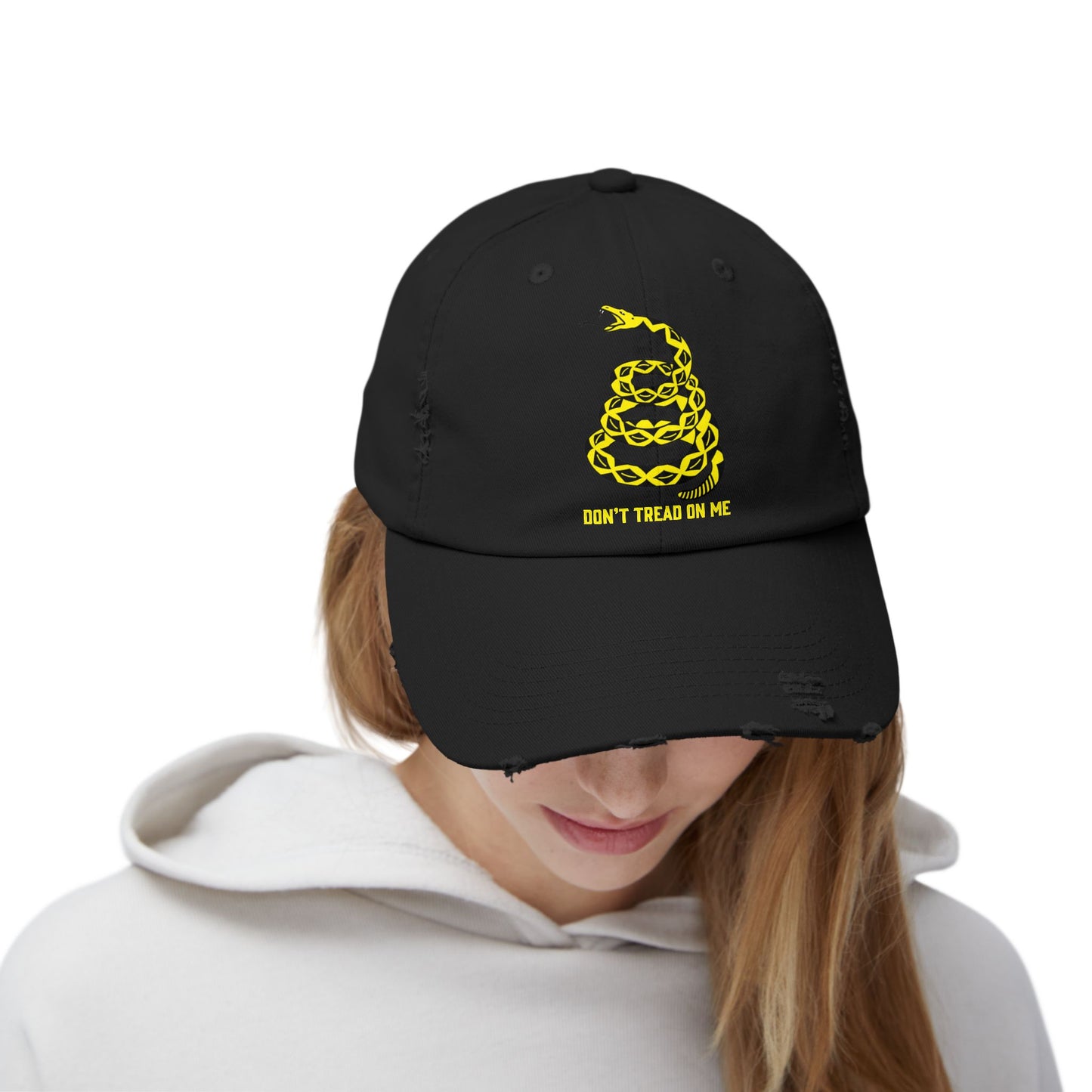 Don't Tread on Me Patriotic Printed Hat