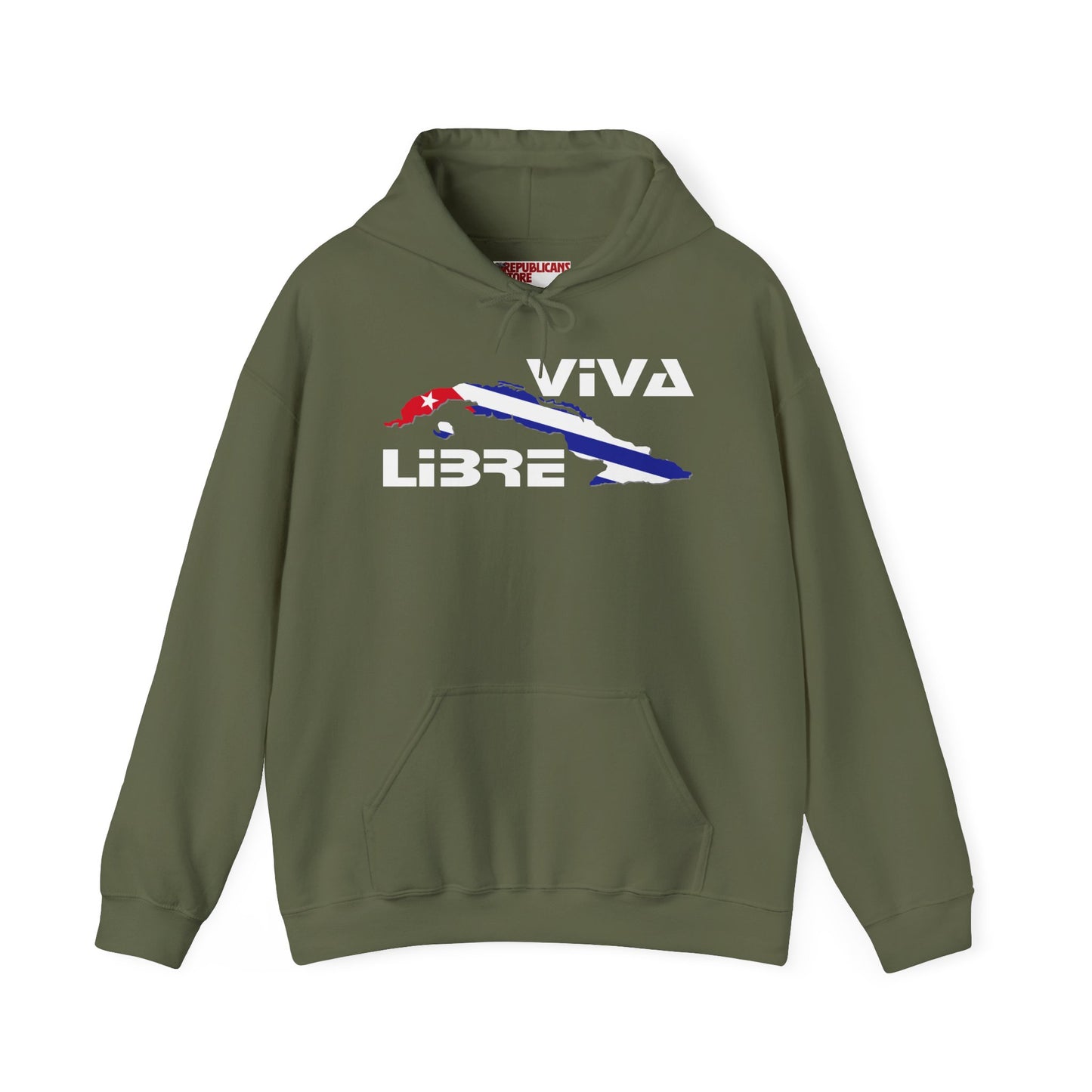 Viva Cuba Libre Patriótico Hoodie