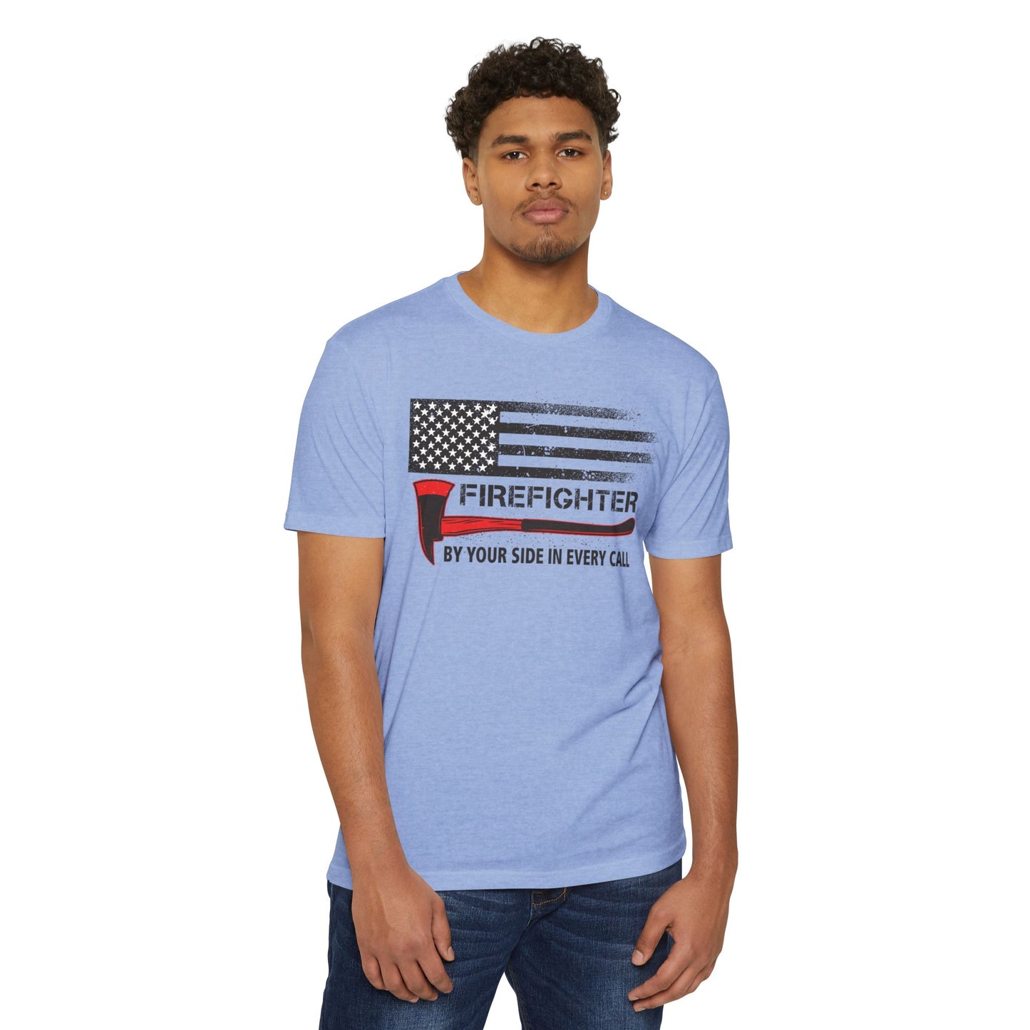 Firefighter Pride T-Shirt – By Your Side in Every Call