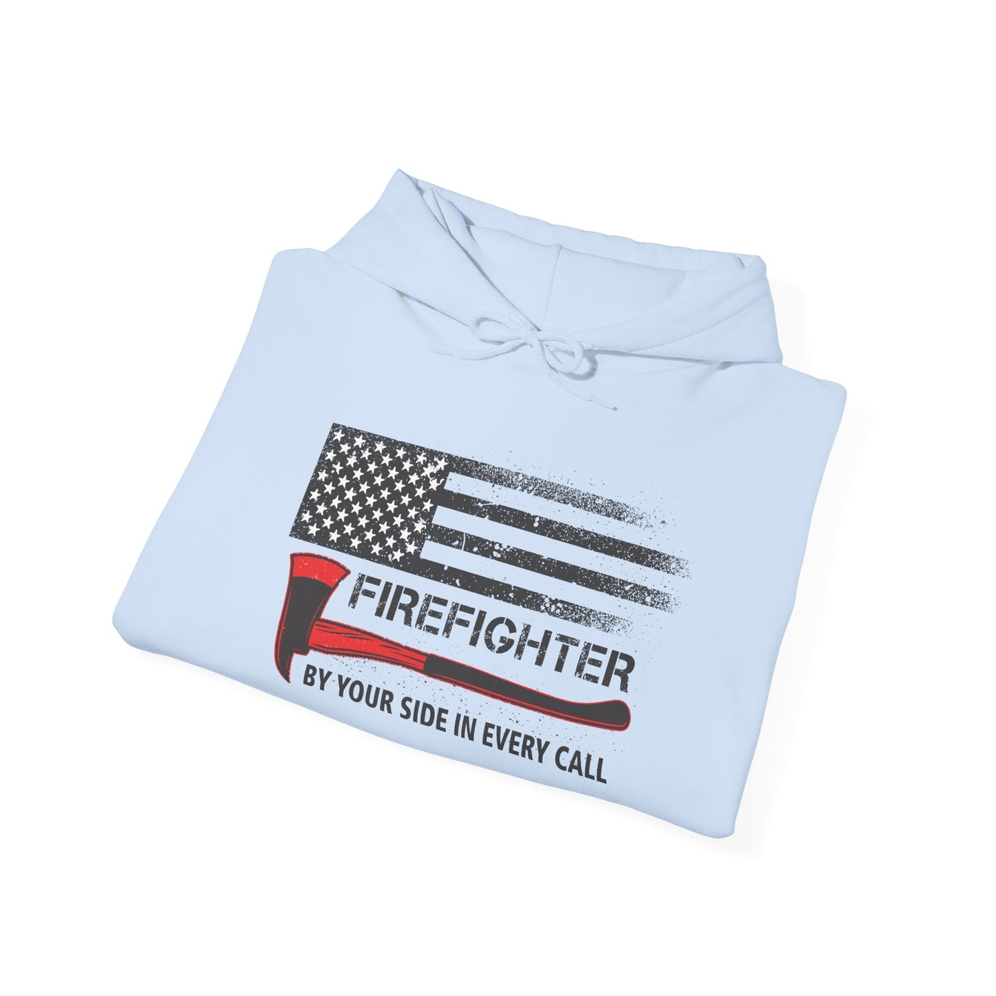 Firefighter Pride Hoodie – By Your Side in Every Call