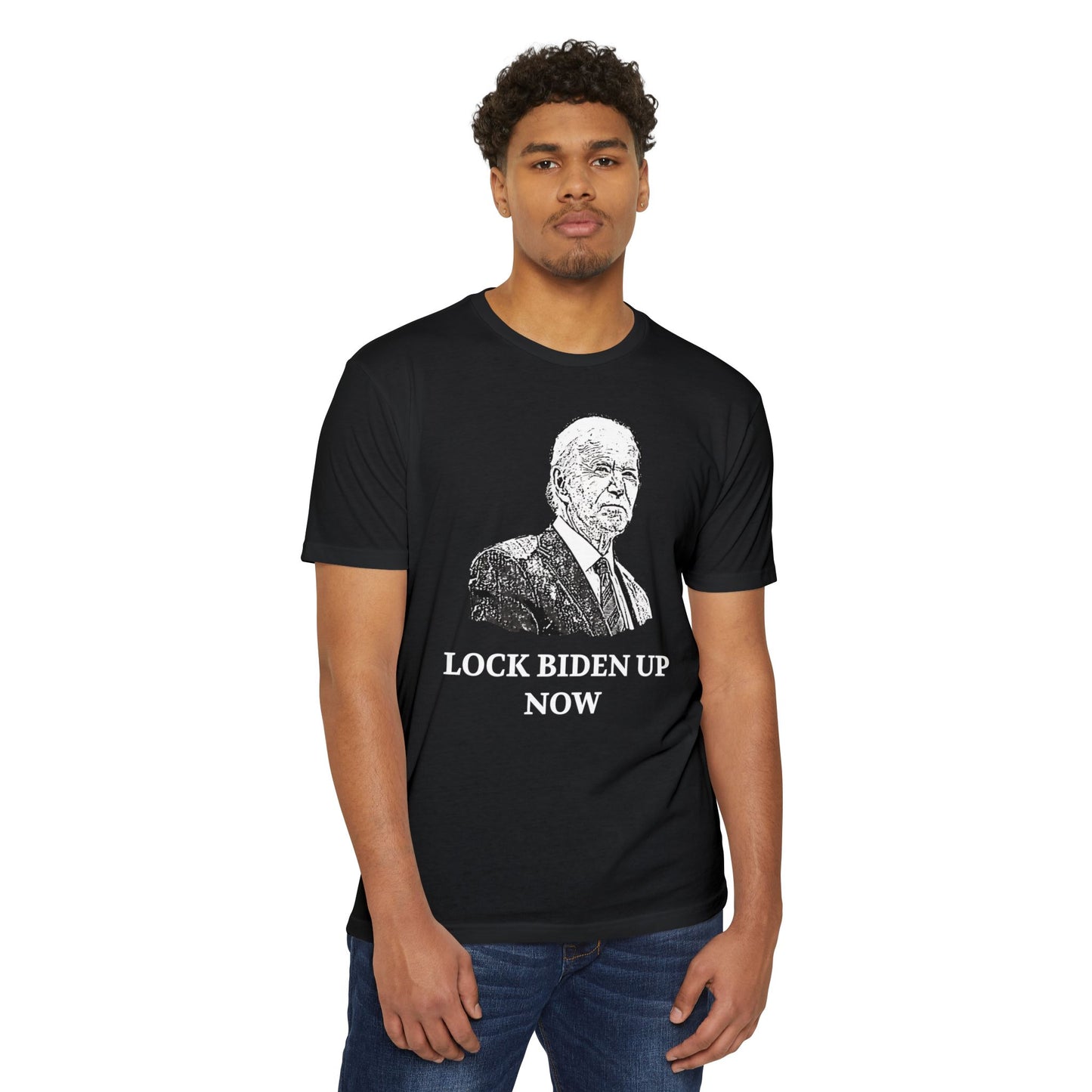 Lock Biden Up Now Patriotic T-Shirt