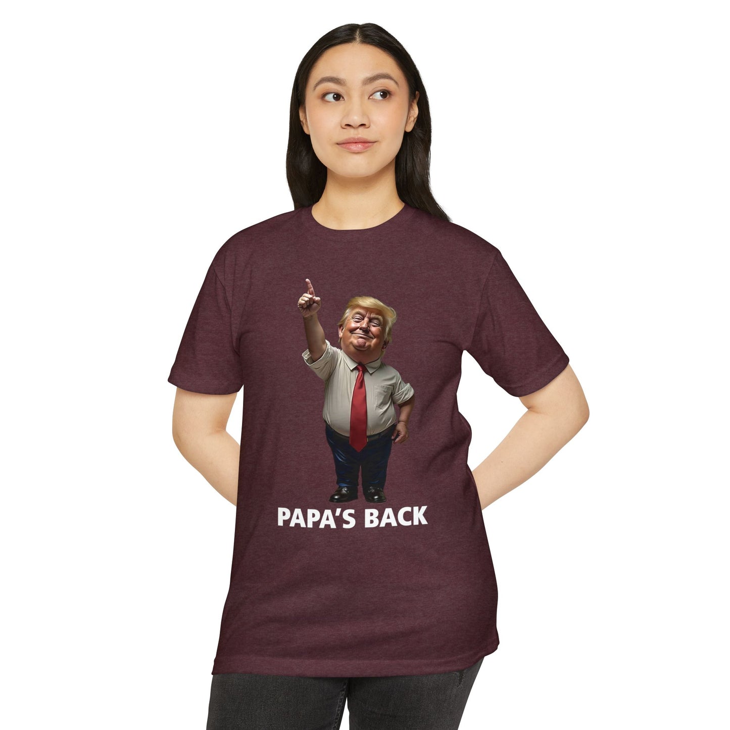 Papa's Back Patriotic T-Shirt