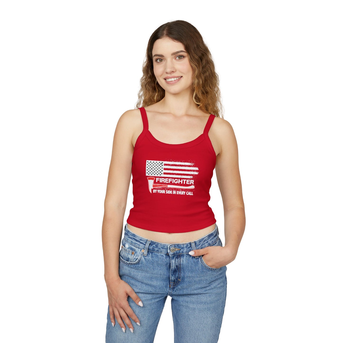 Firefighter Pride Tank Top – By Your Side in Every Call