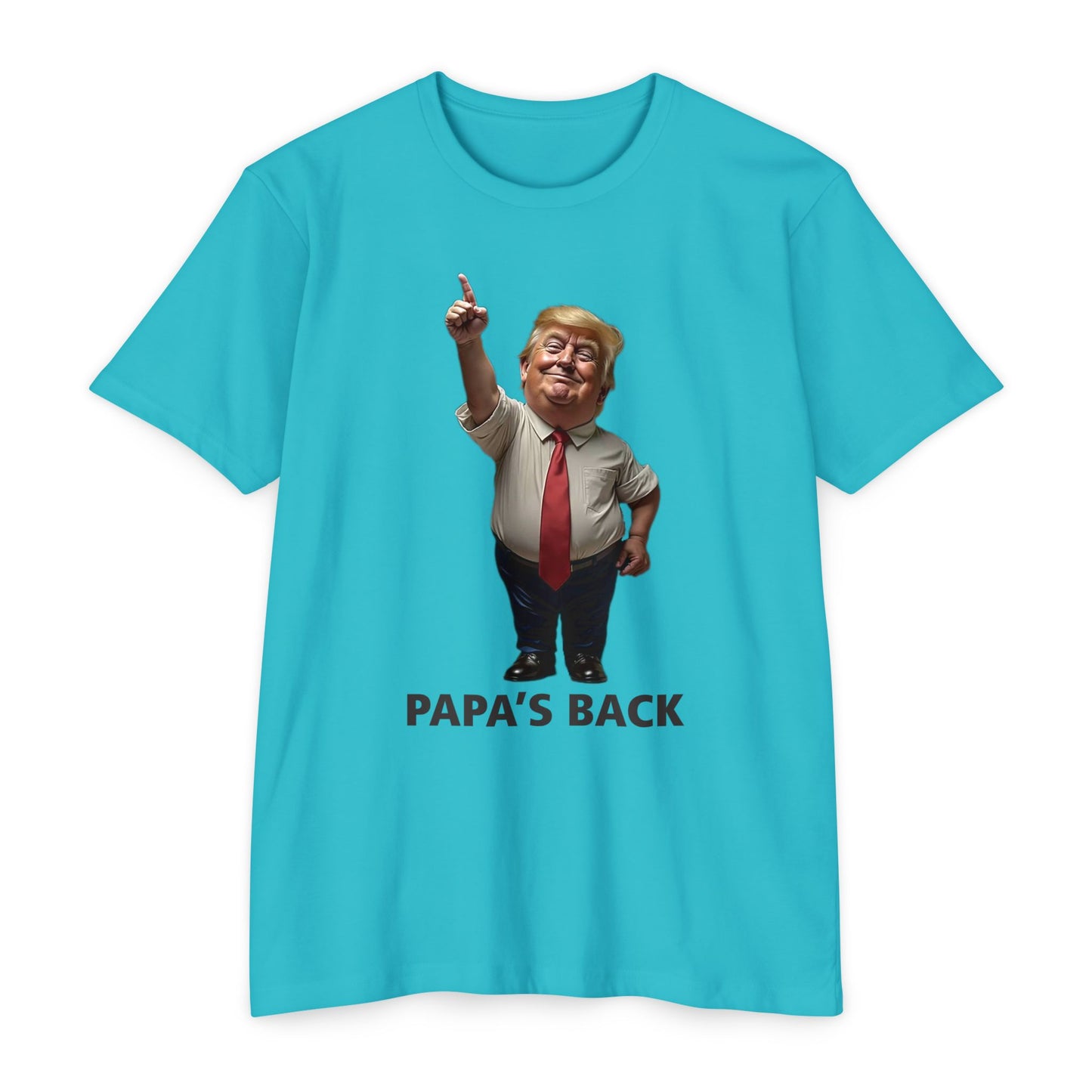 Papa's Back Patriotic T-Shirt