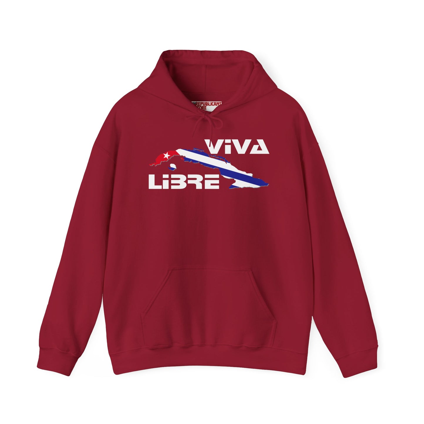 Viva Cuba Libre Patriótico Hoodie