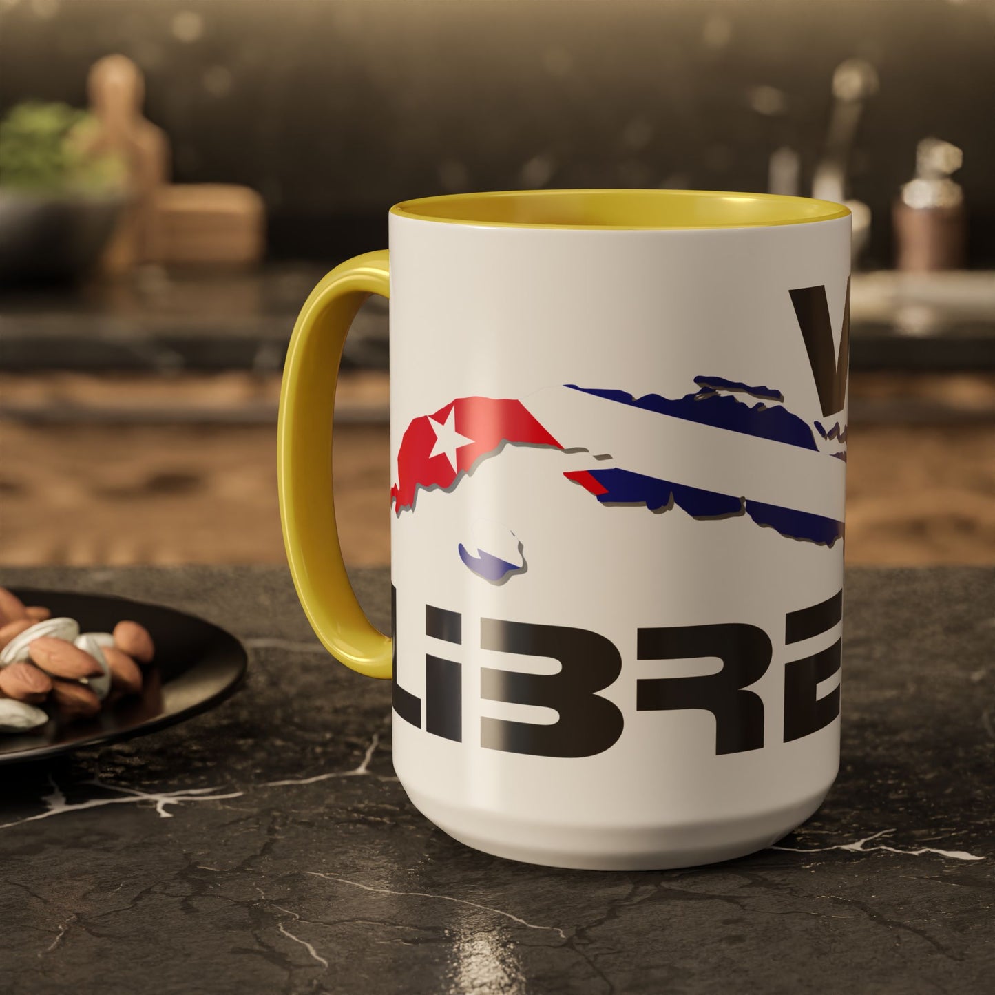 Viva Cuba Libre Patriótica Taza