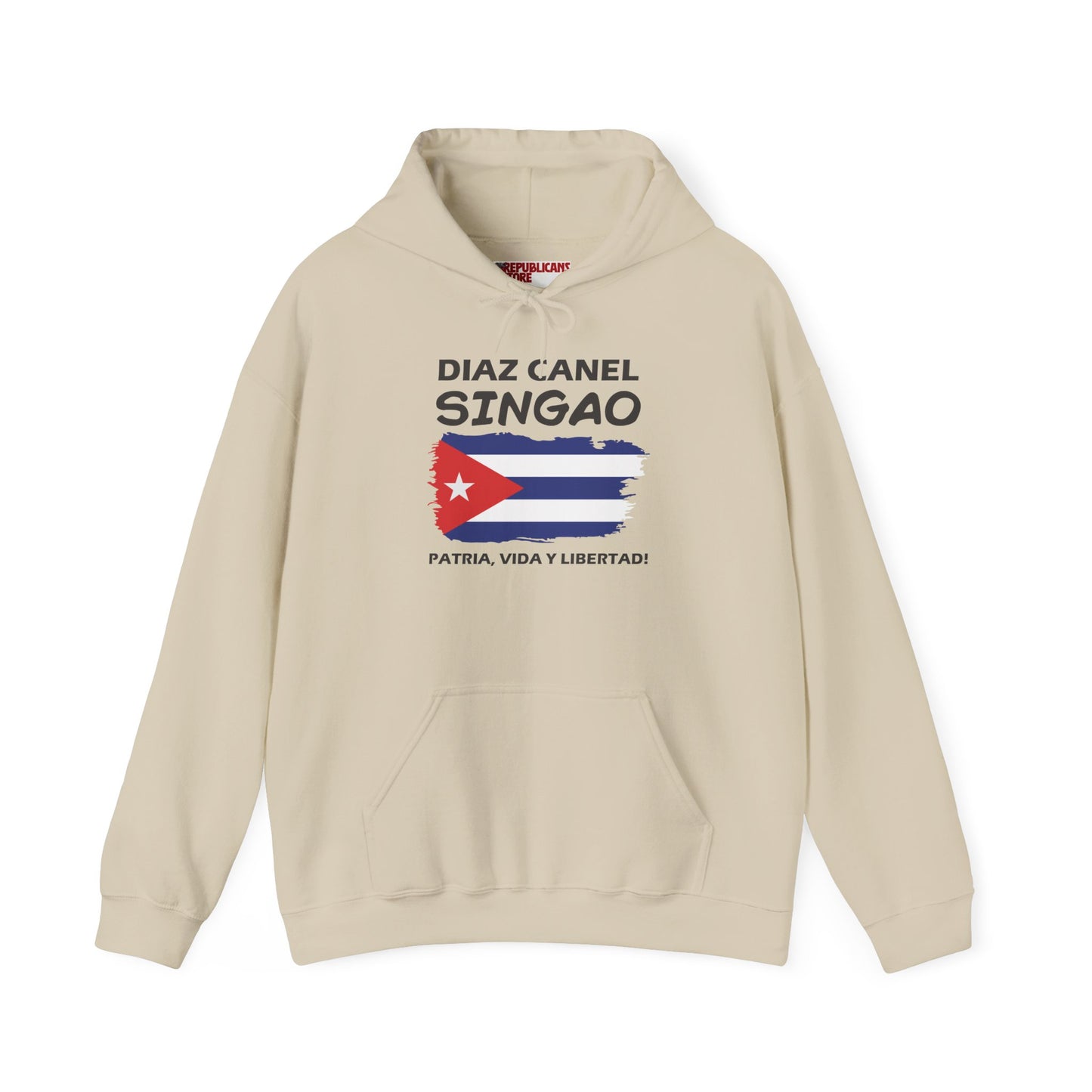 Díaz Canel Singao Patriótico Hoodie