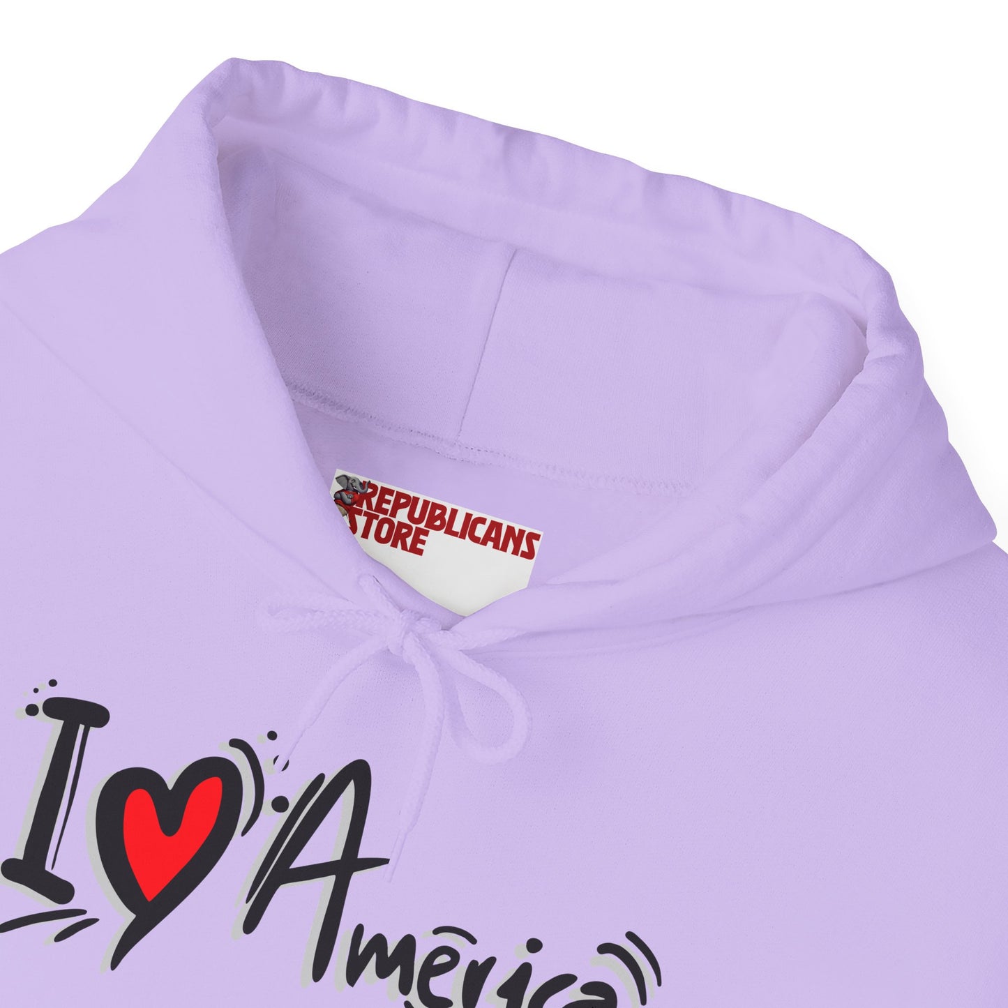 I Love America Unisex Hoodie Sweatshirt
