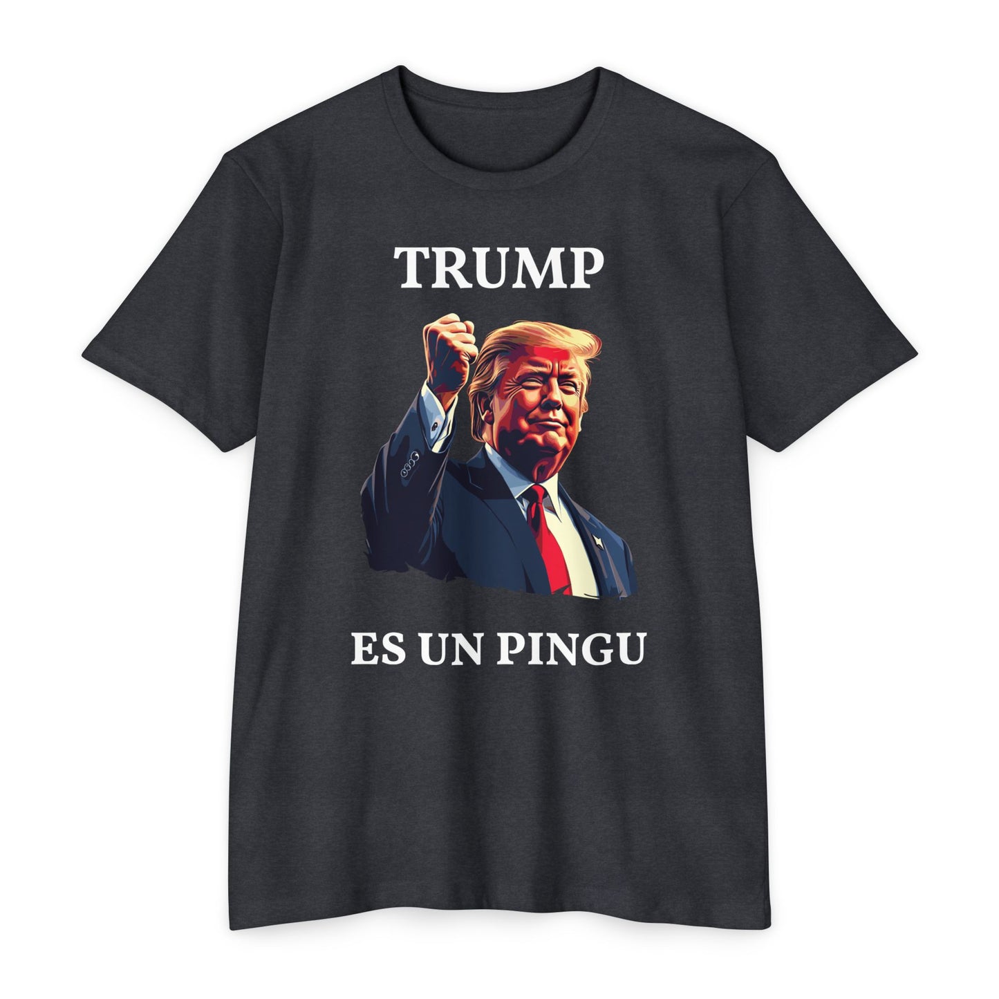 Trump es un Pingú Patriótica Camiseta