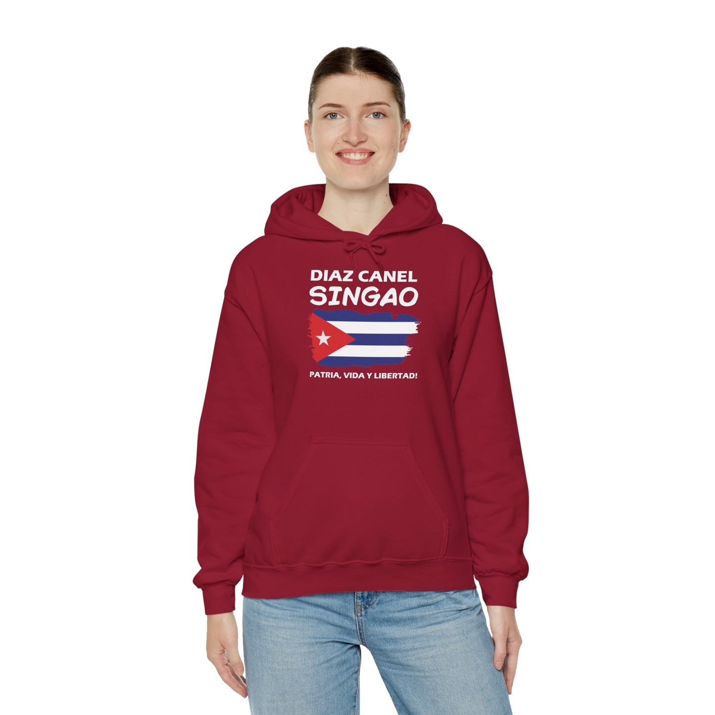 Díaz Canel Singao Patriótico Hoodie