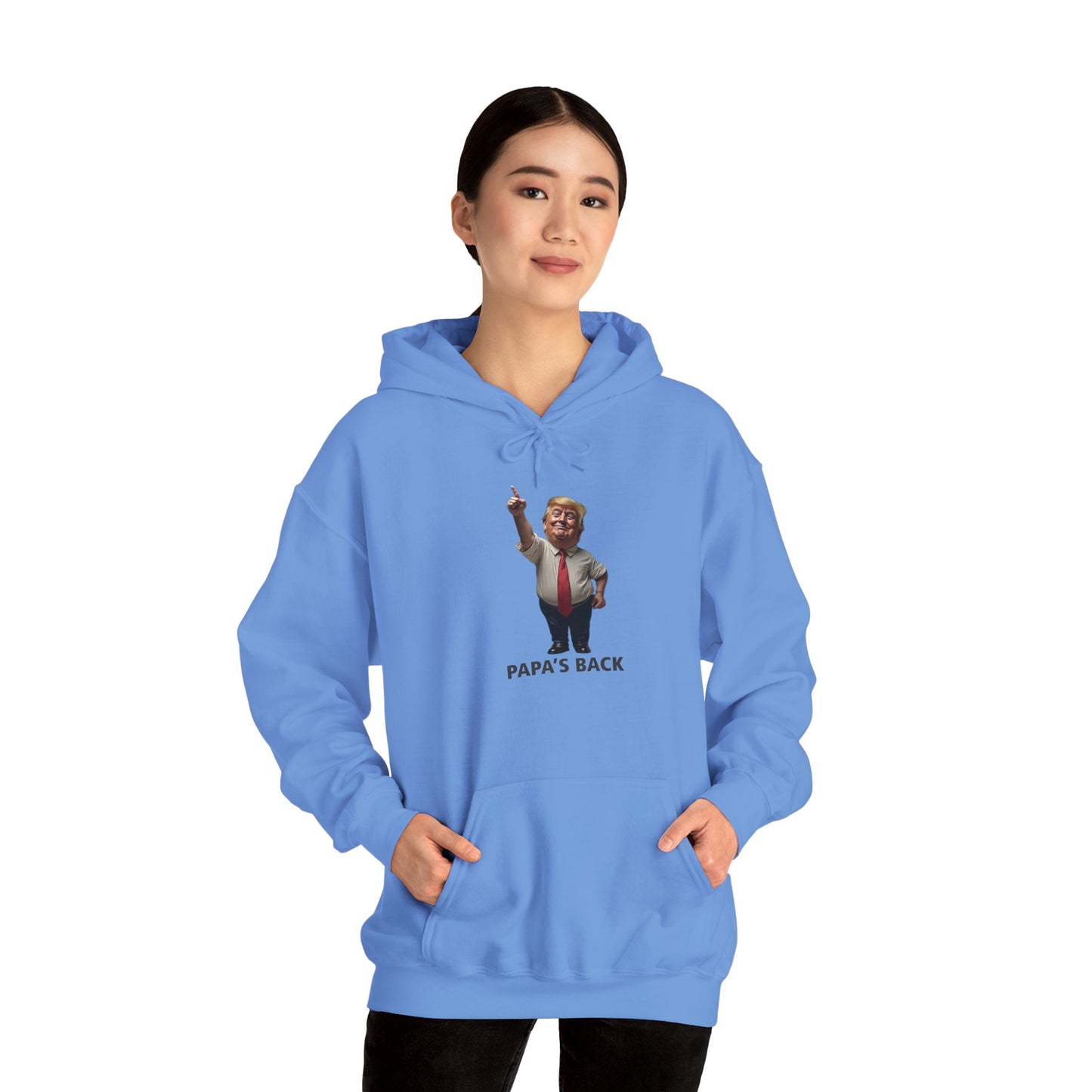 Papa's Back Patriotic Hoodie