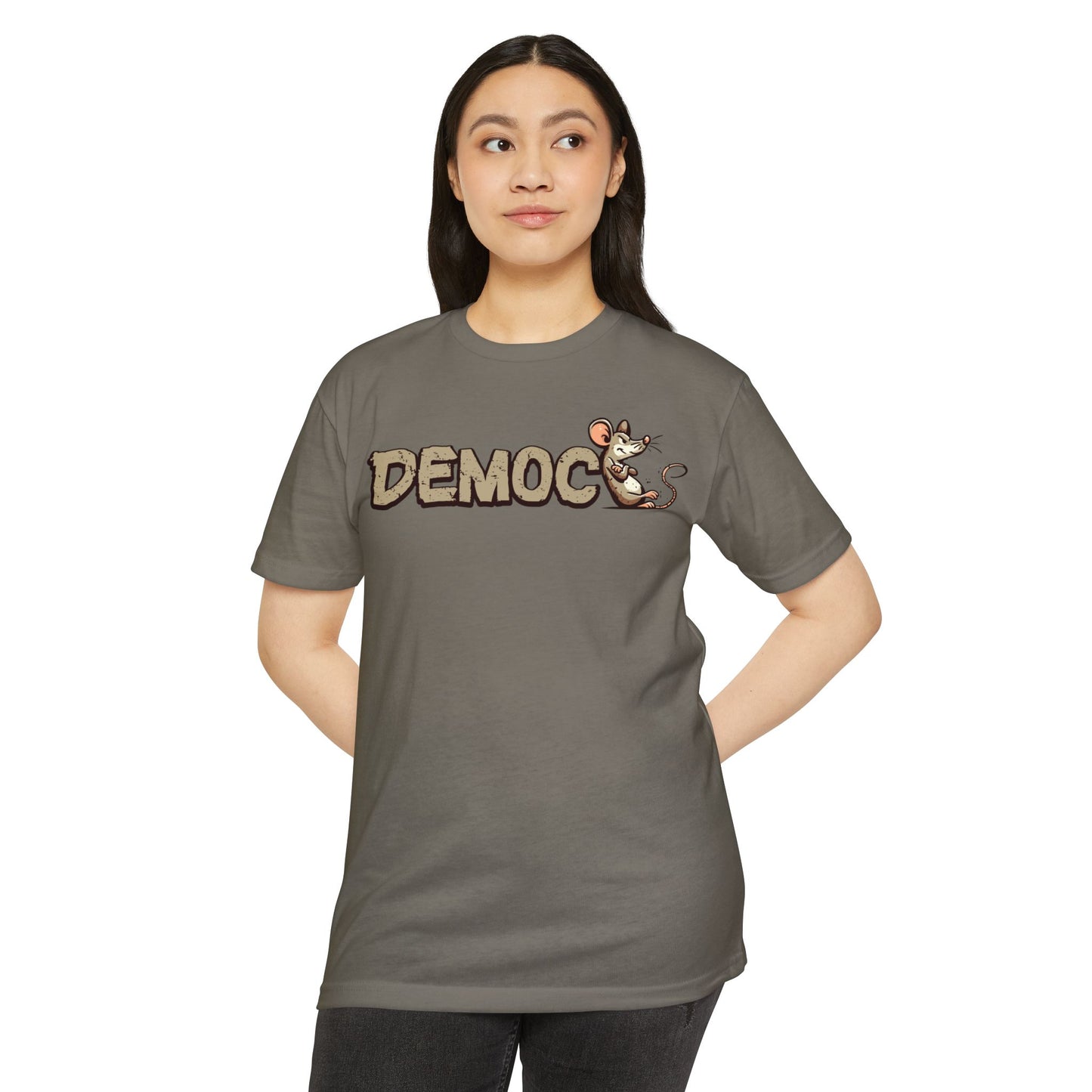 Democ-Rat Funny Political T-Shirt