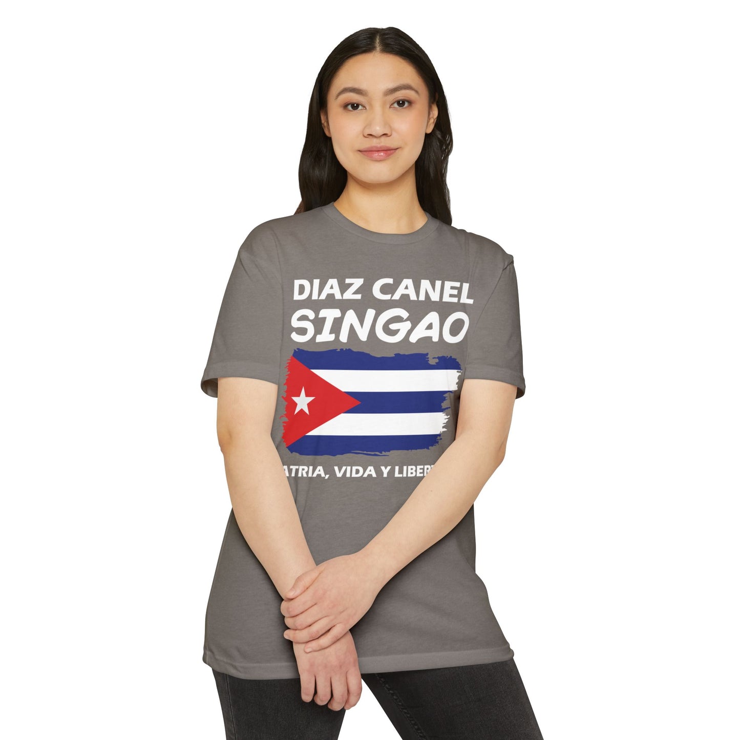 Díaz-Canel Singao Patriótica Camiseta