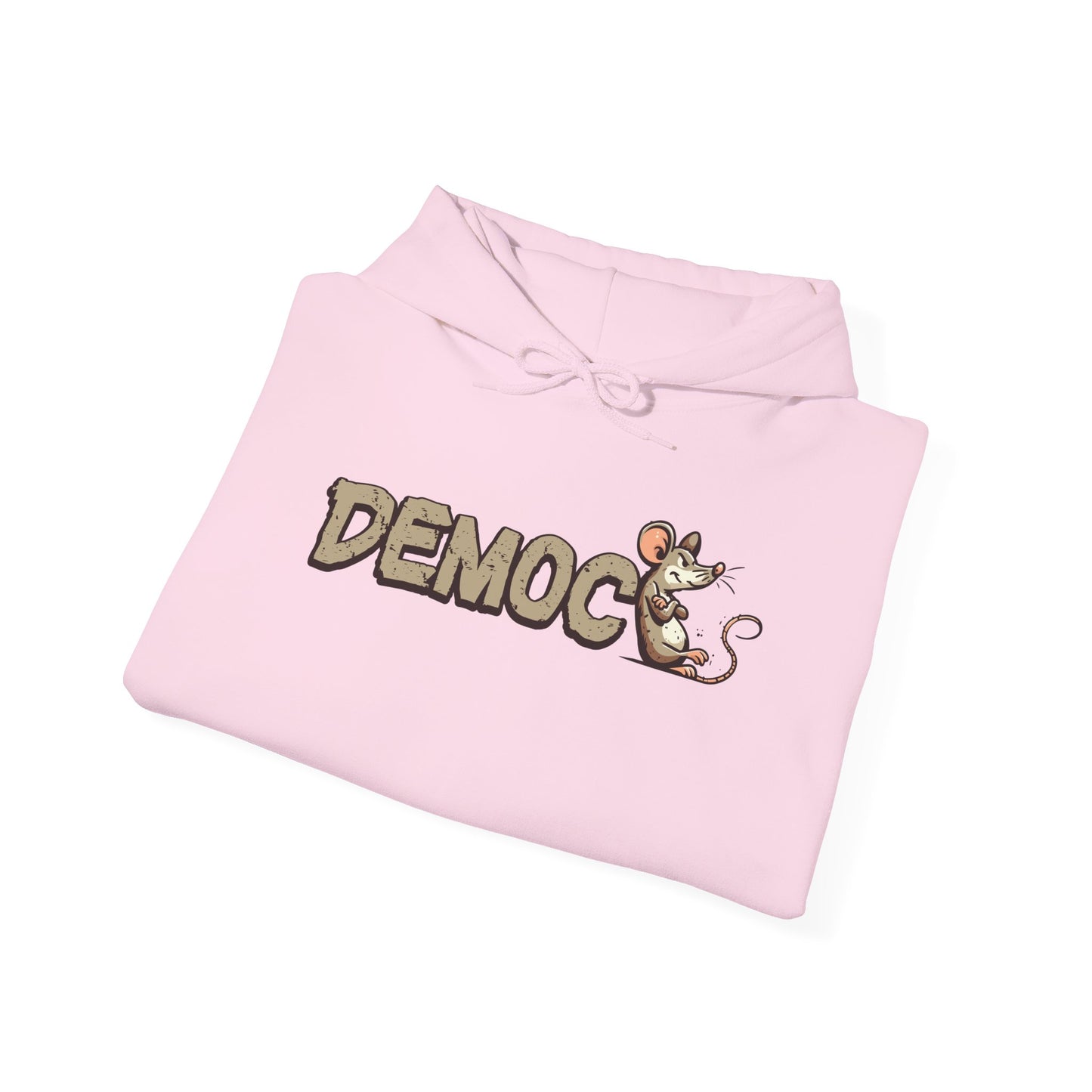 Democ-Rat Funny Political Hoodie