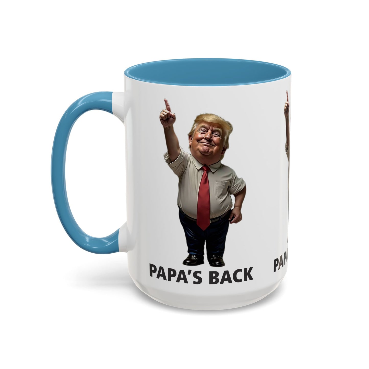 Papa's Back Patriotic Coffee Mug