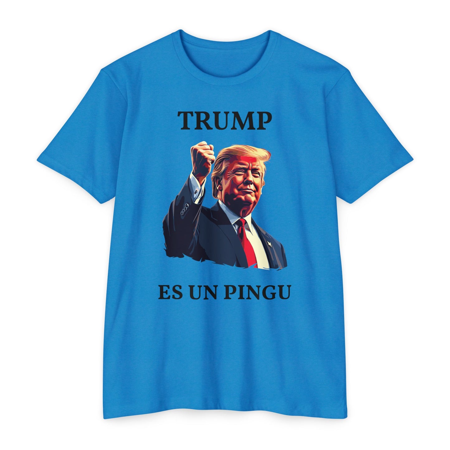Trump es un Pingú Patriótica Camiseta