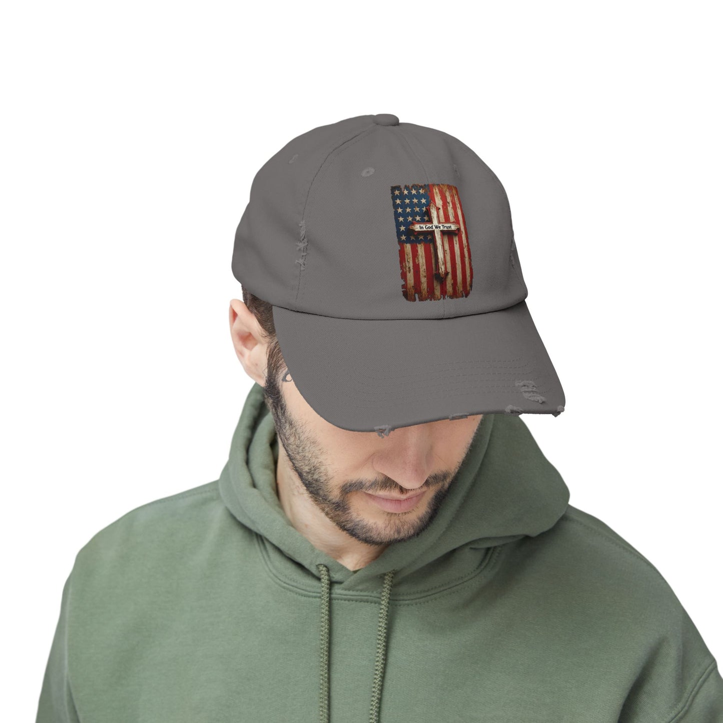 In God We Trust Patriotic Printed Hat