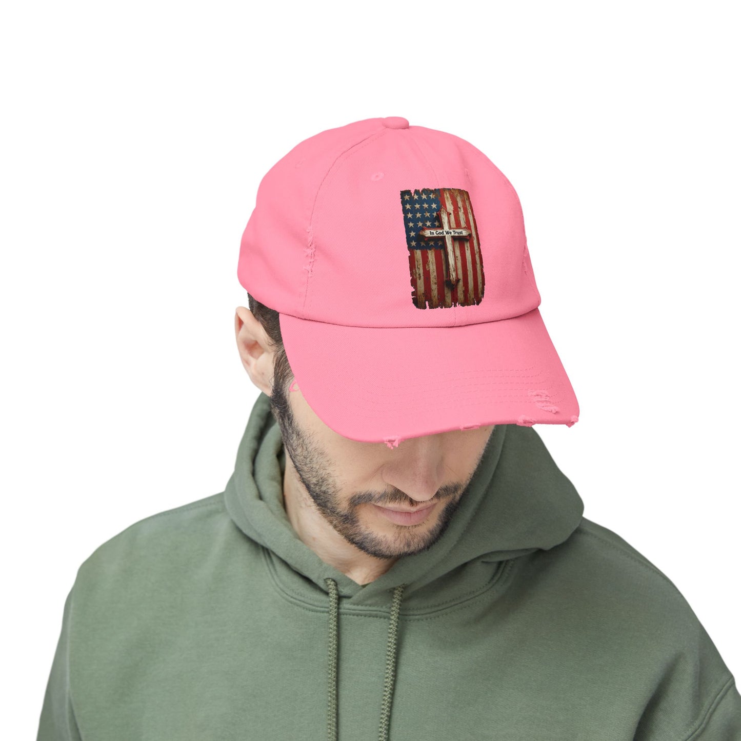 In God We Trust Patriotic Printed Hat
