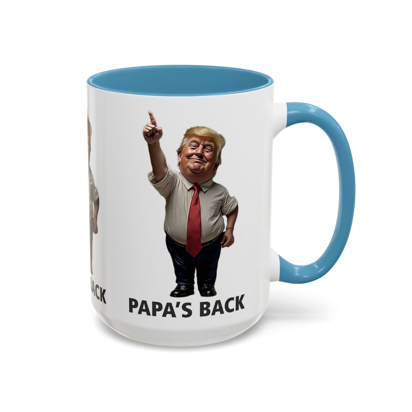 Papa's Back Patriotic Coffee Mug