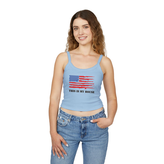This Is My House Patriotic Tank Top