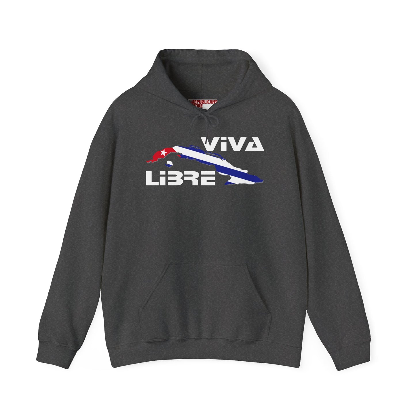 Viva Cuba Libre Patriótico Hoodie