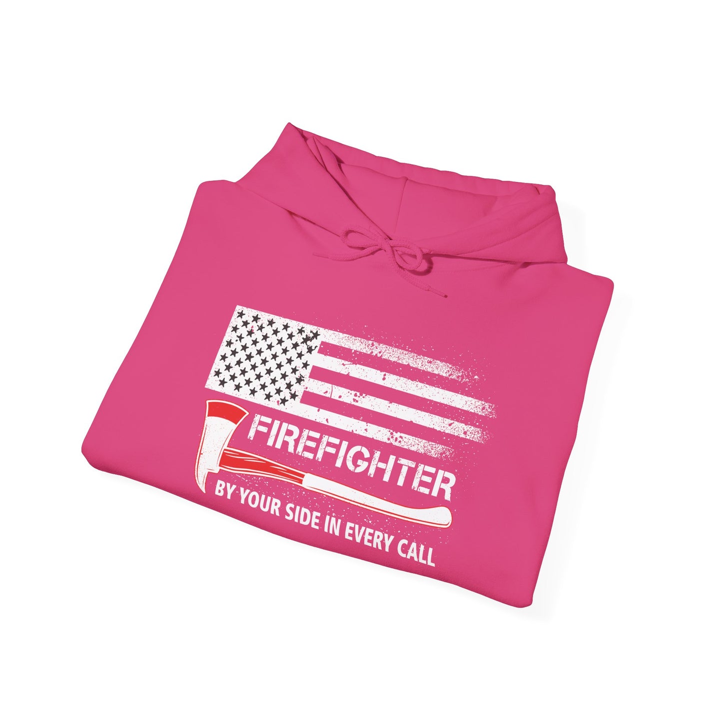 Firefighter Pride Hoodie – By Your Side in Every Call