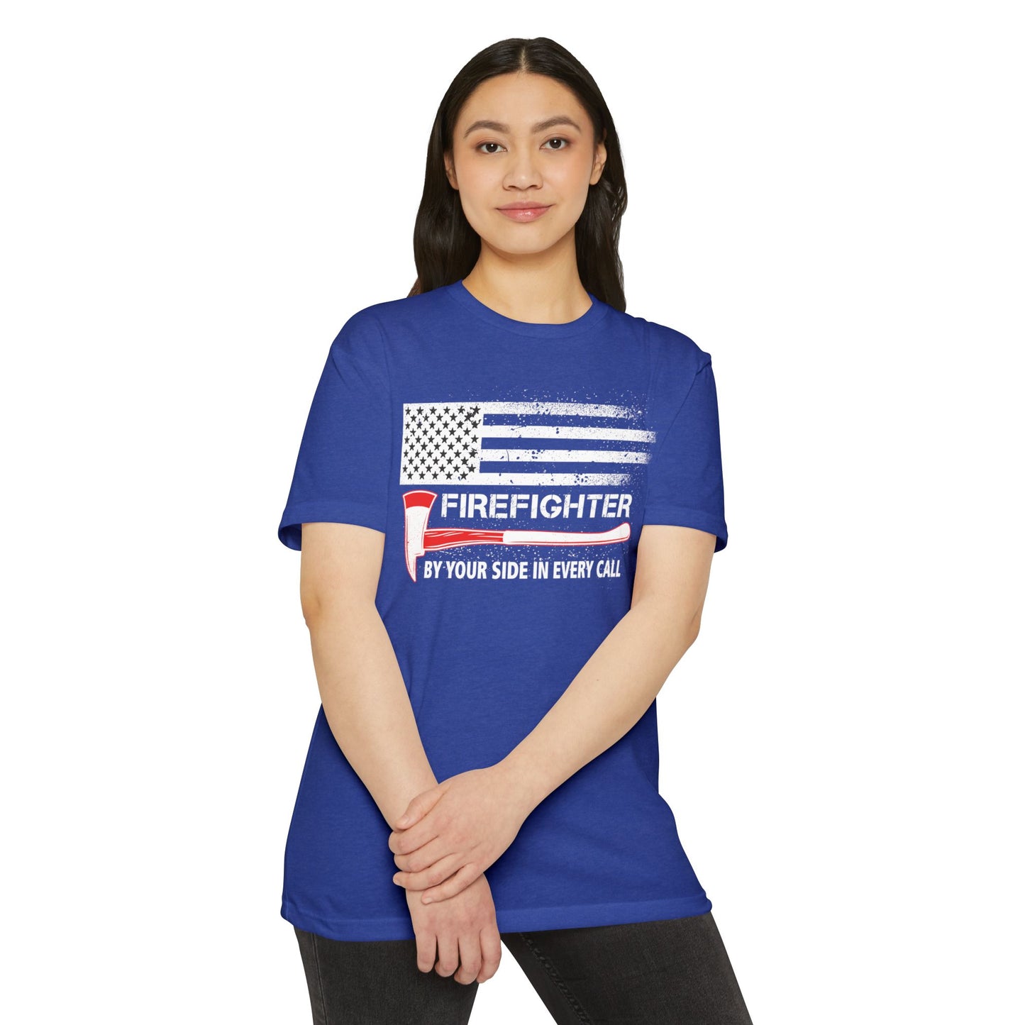 Firefighter Pride T-Shirt – By Your Side in Every Call