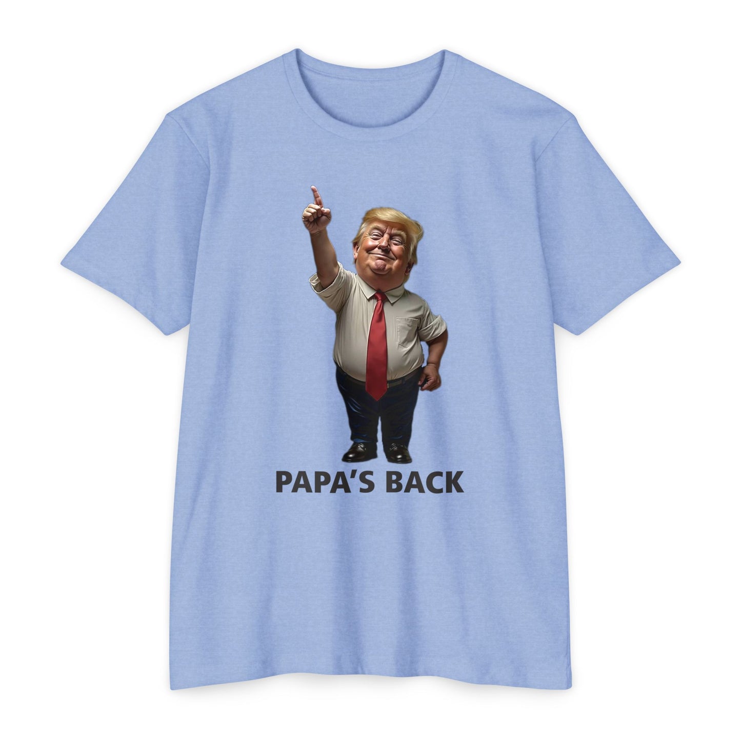 Papa's Back Patriotic T-Shirt