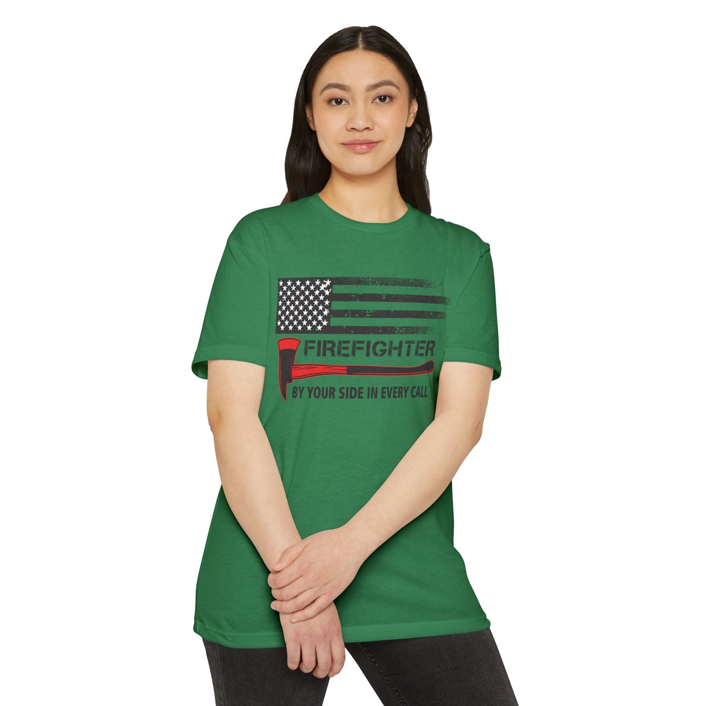 Firefighter Pride T-Shirt – By Your Side in Every Call