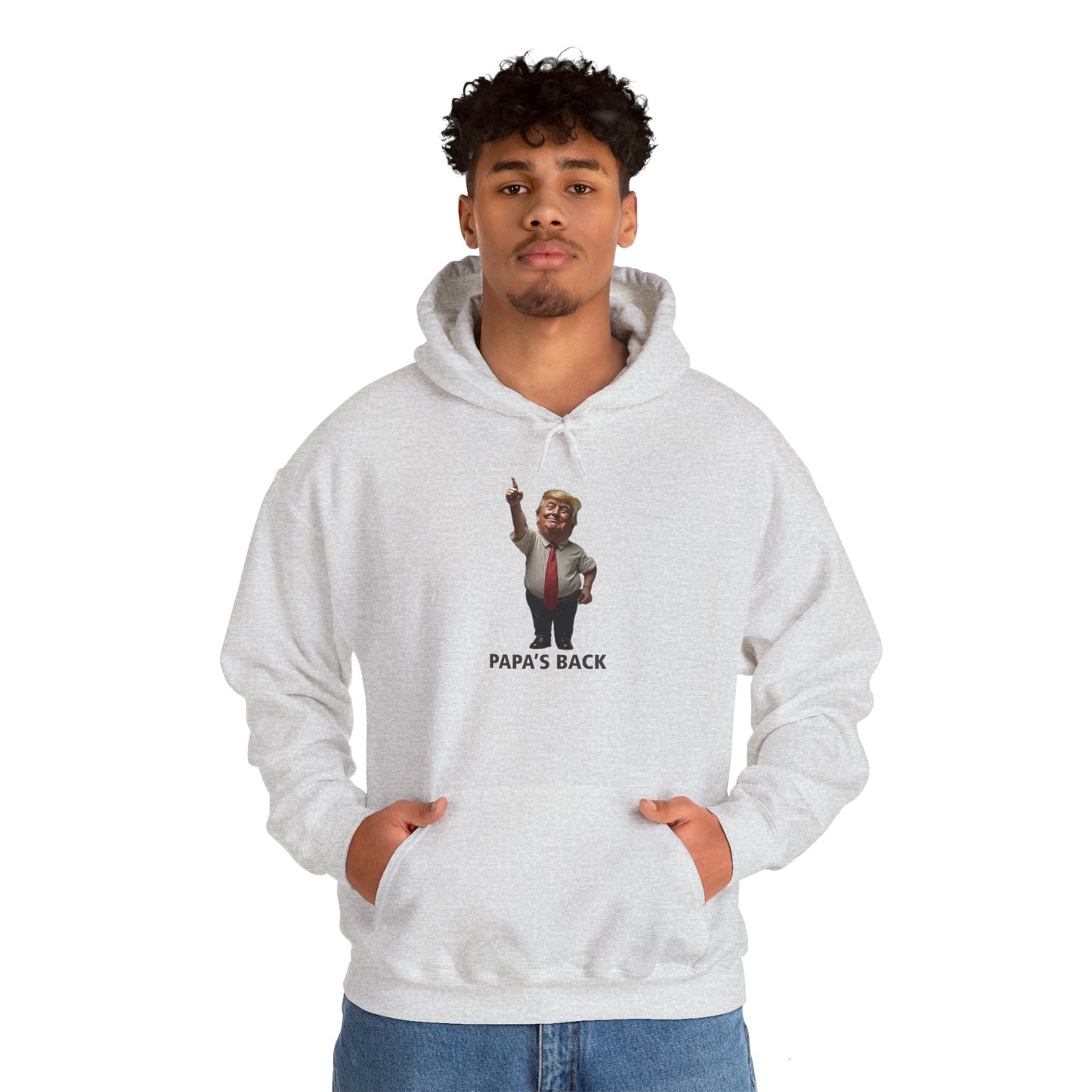 Papa's Back Patriotic Hoodie