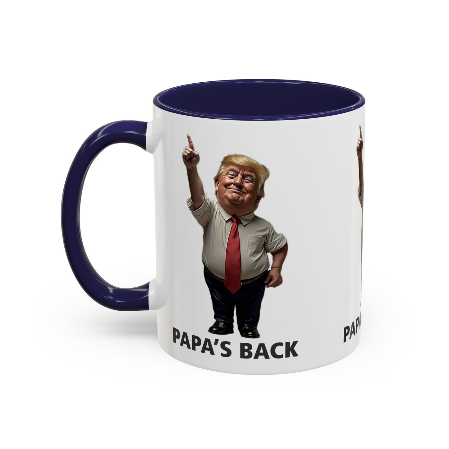 Papa's Back Patriotic Coffee Mug