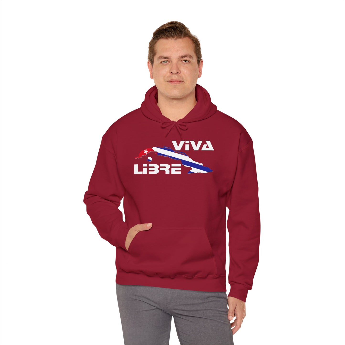 Viva Cuba Libre Patriótico Hoodie