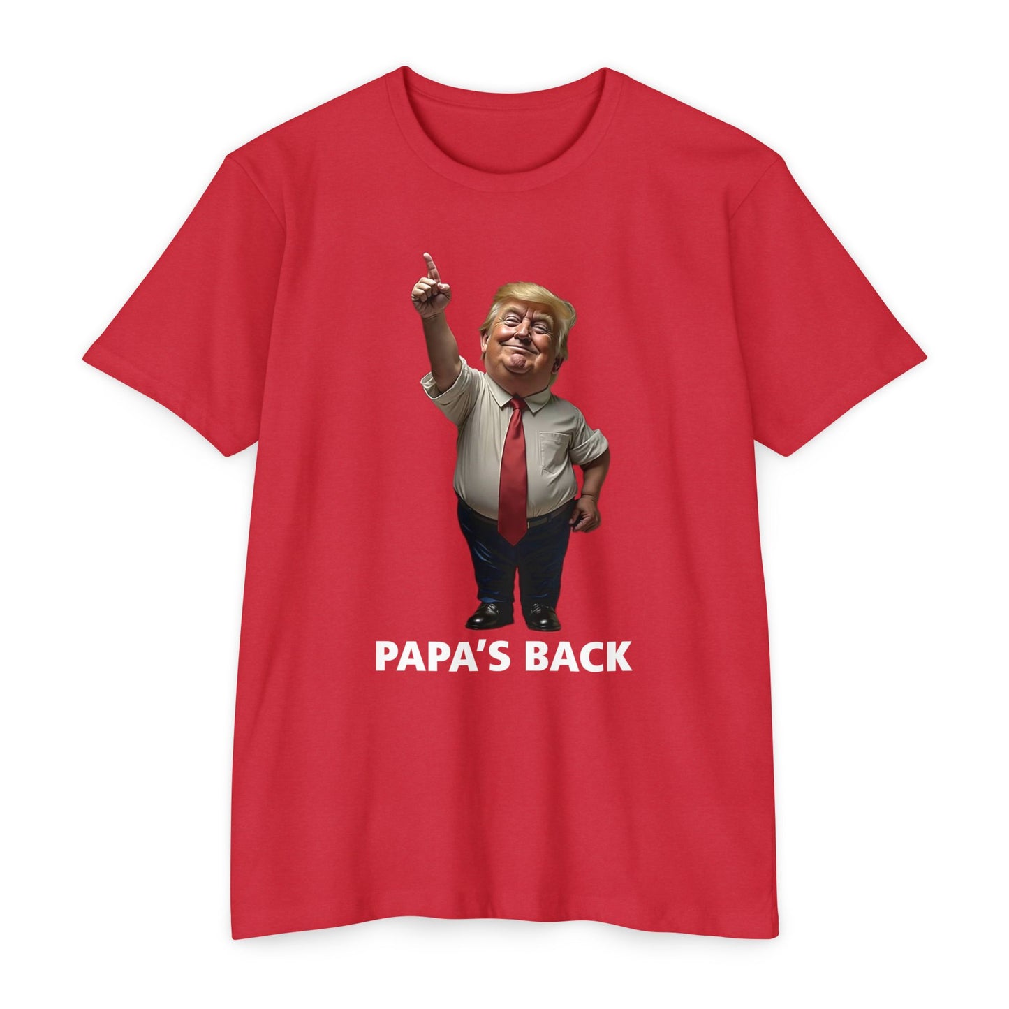 Papa's Back Patriotic T-Shirt