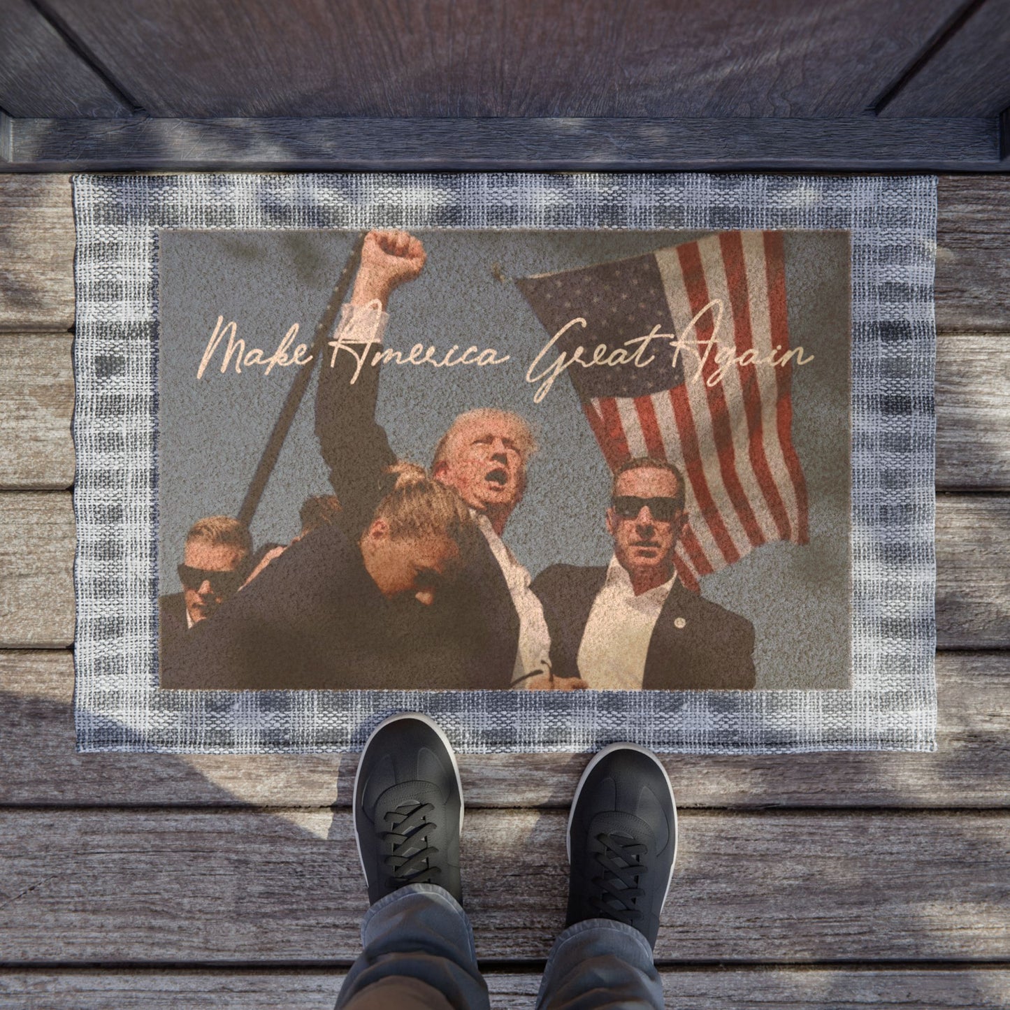 Make America Great Again Patriotic Doormat