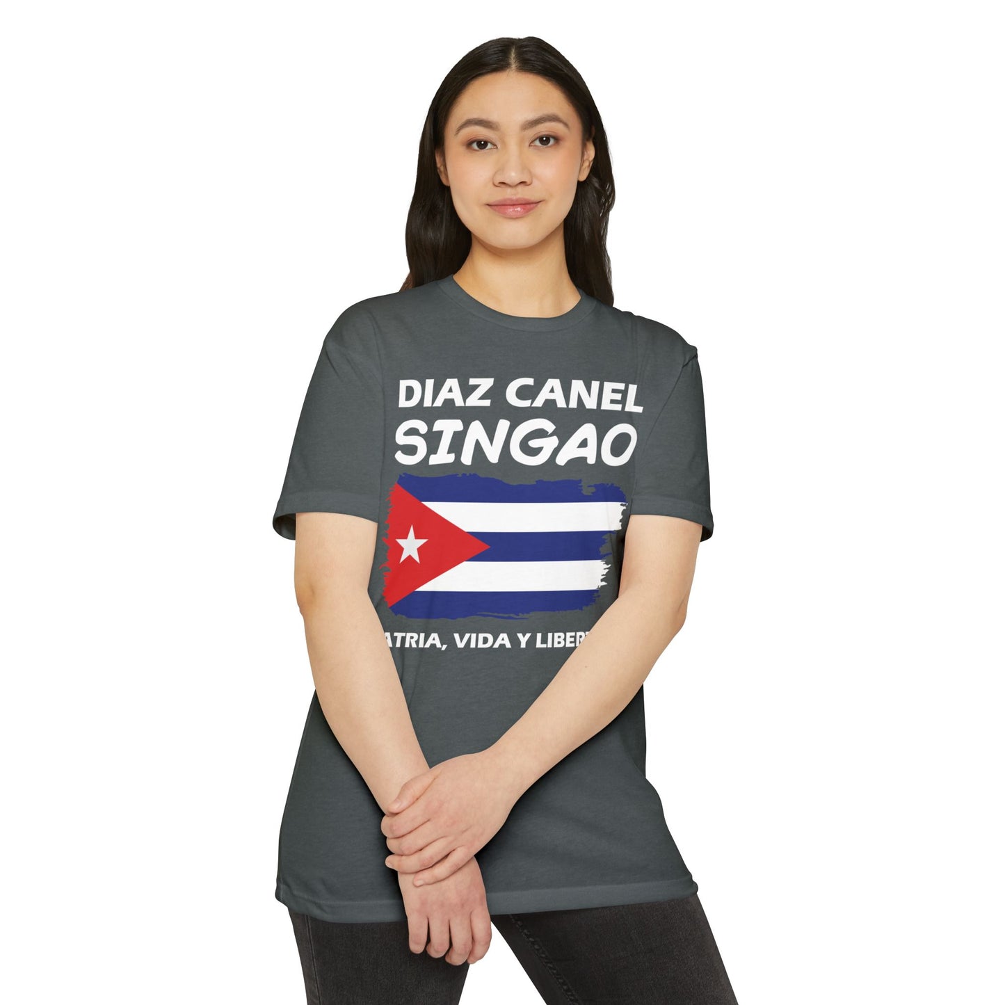 Díaz-Canel Singao Patriótica Camiseta