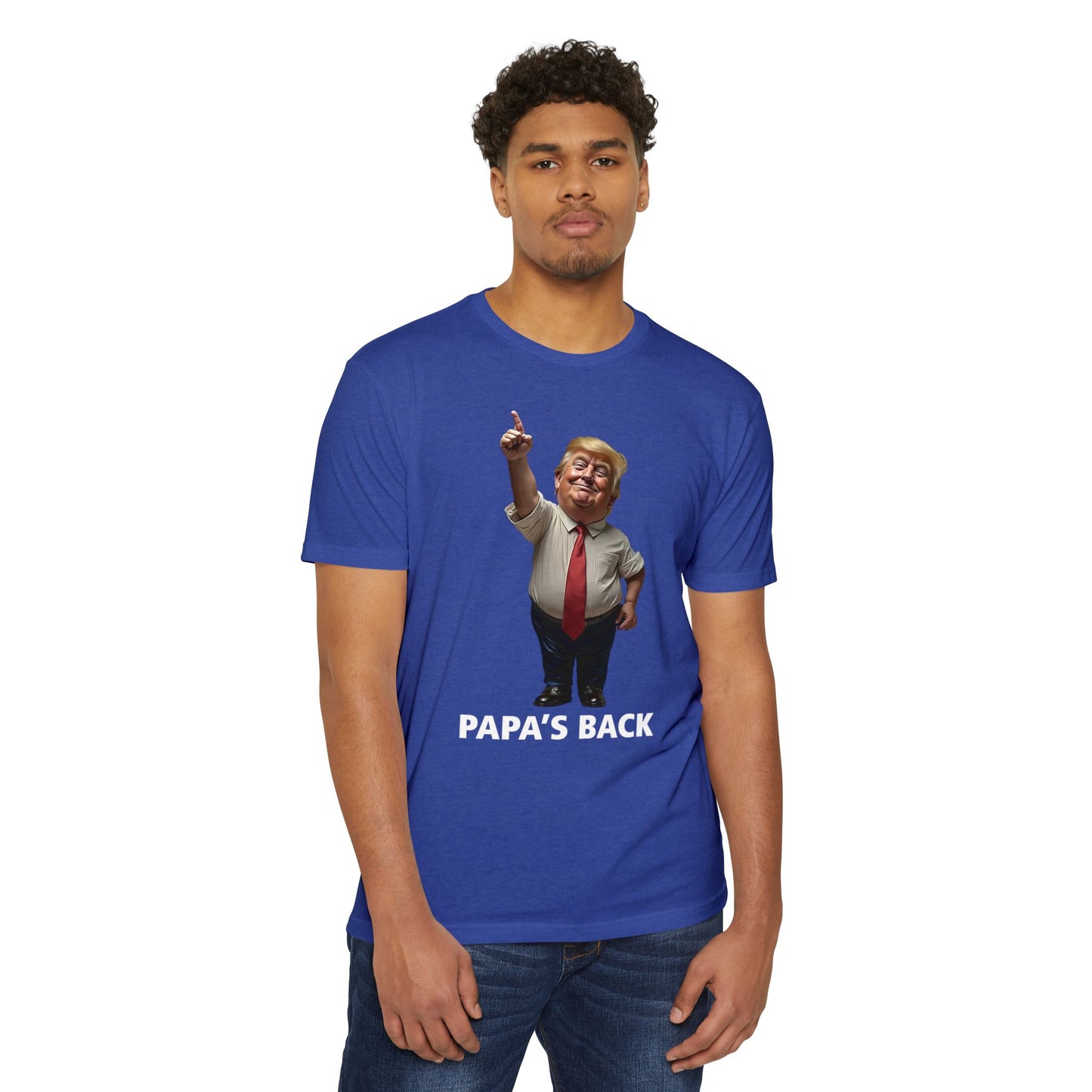 Papa's Back Patriotic T-Shirt