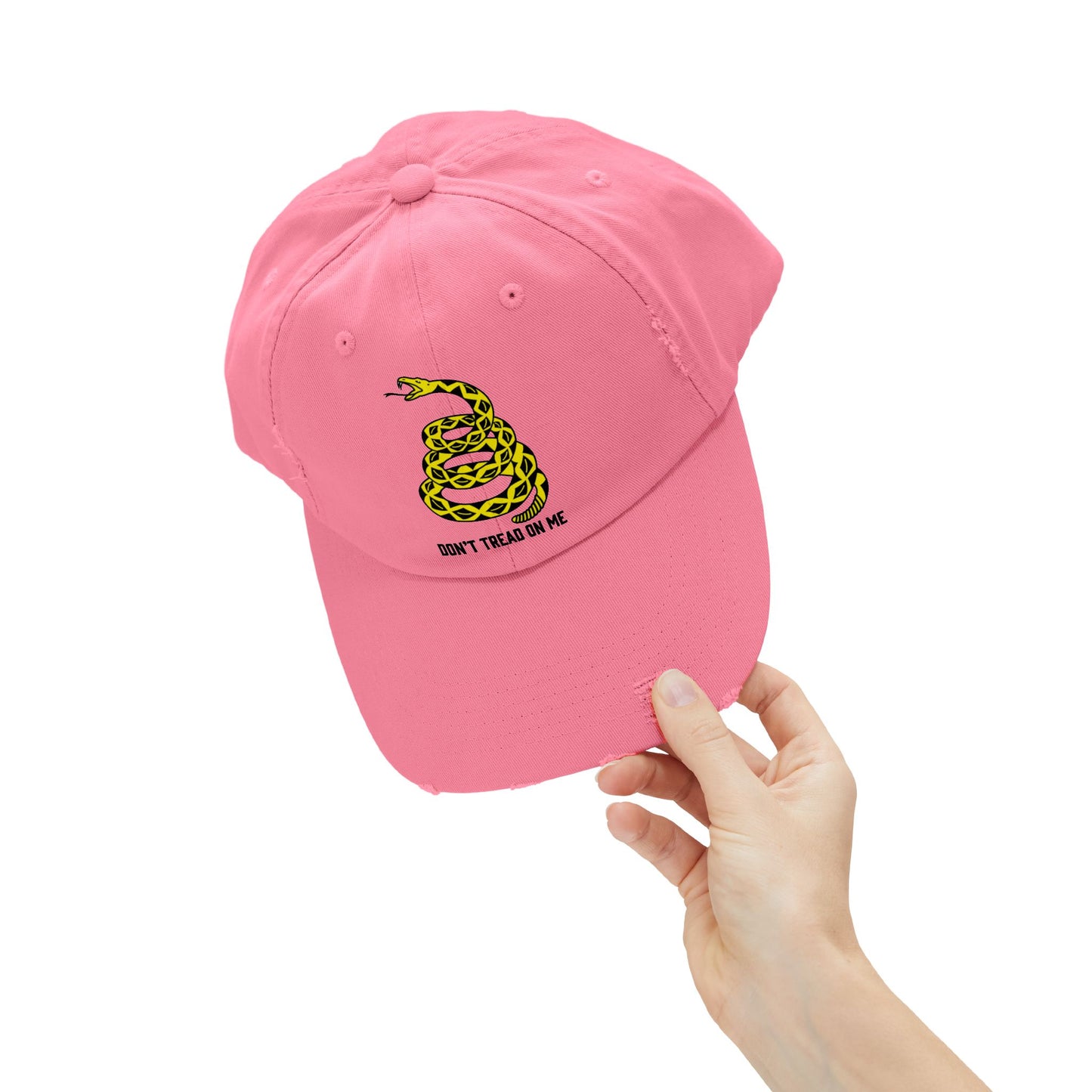 Don't Tread on Me Patriotic Printed Hat