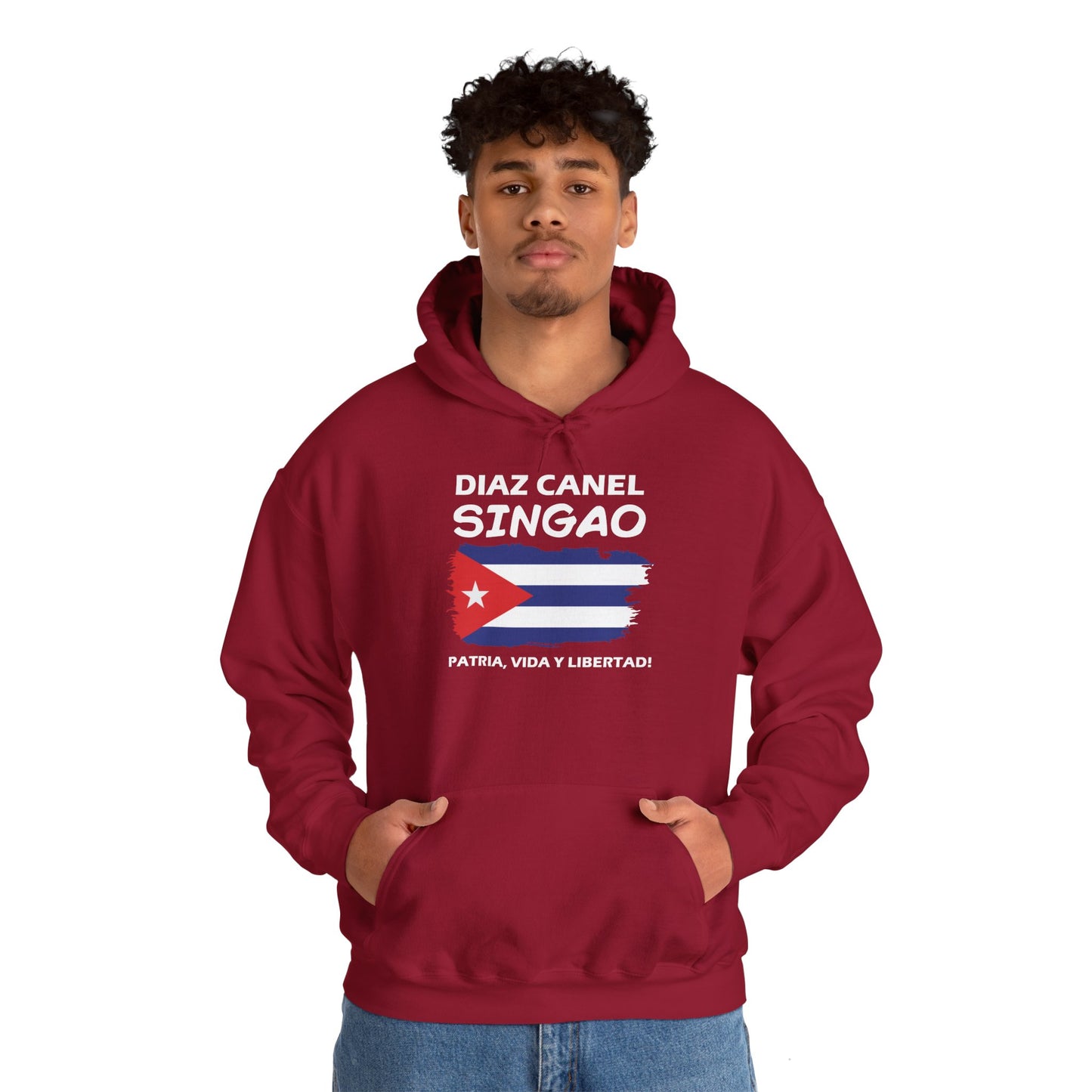 Díaz Canel Singao Patriótico Hoodie