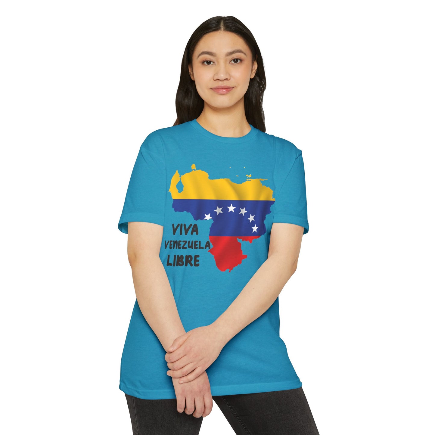 Viva Venezuela Libre Patriótica Camiseta