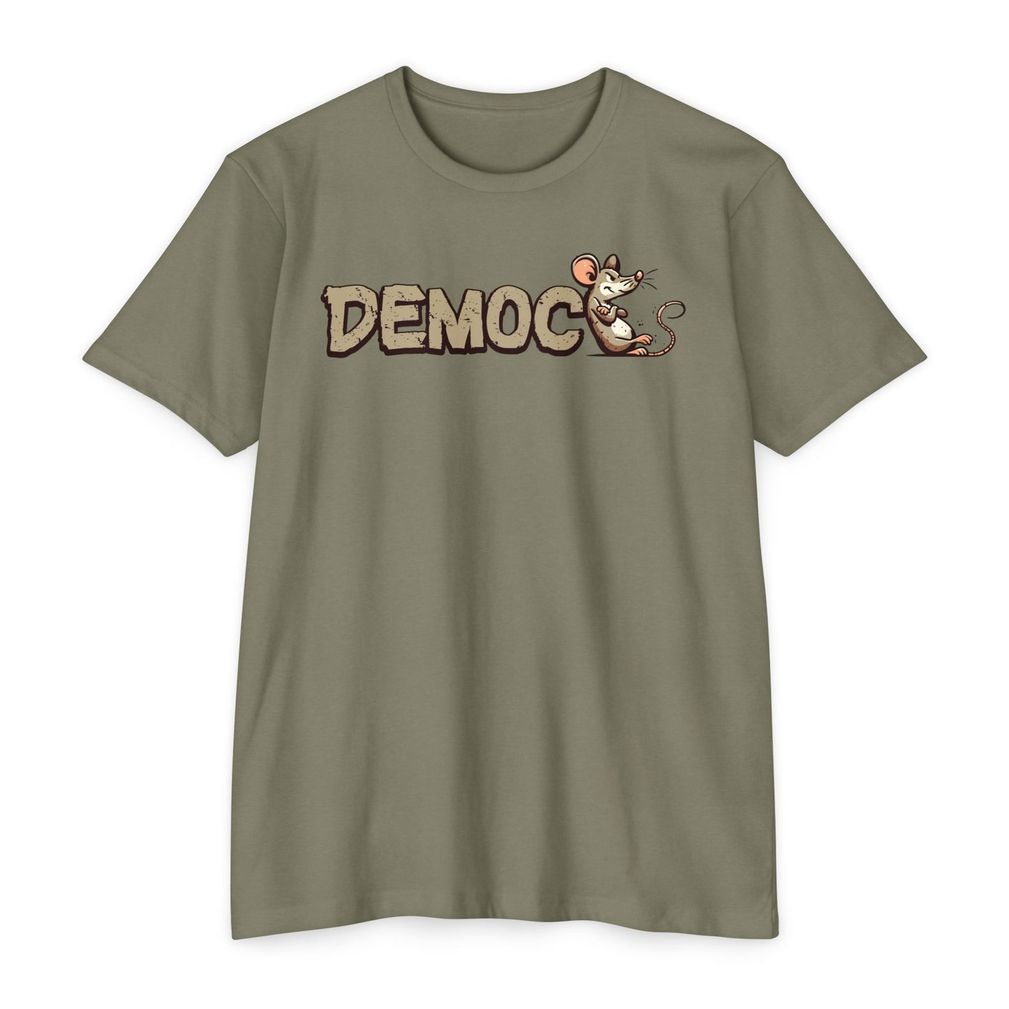 Democ-Rat Funny Political T-Shirt