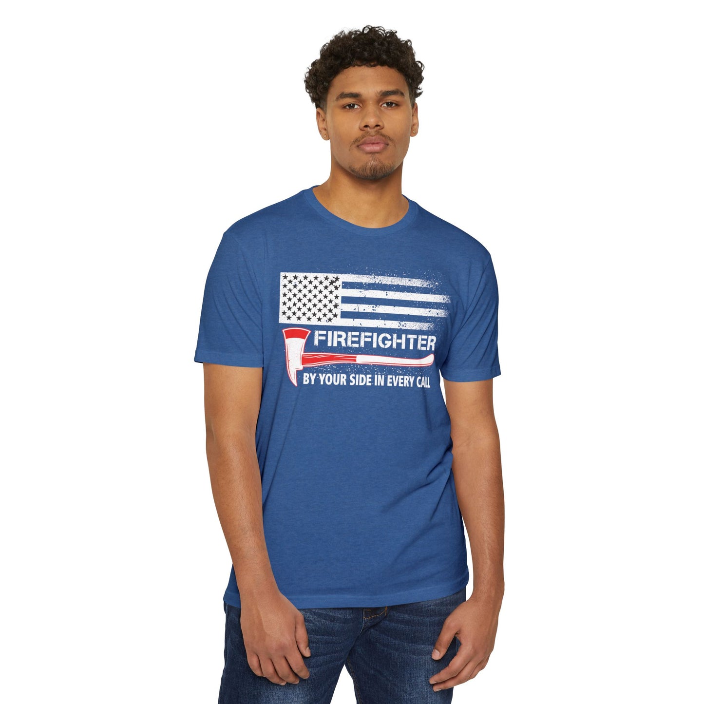 Firefighter Pride T-Shirt – By Your Side in Every Call